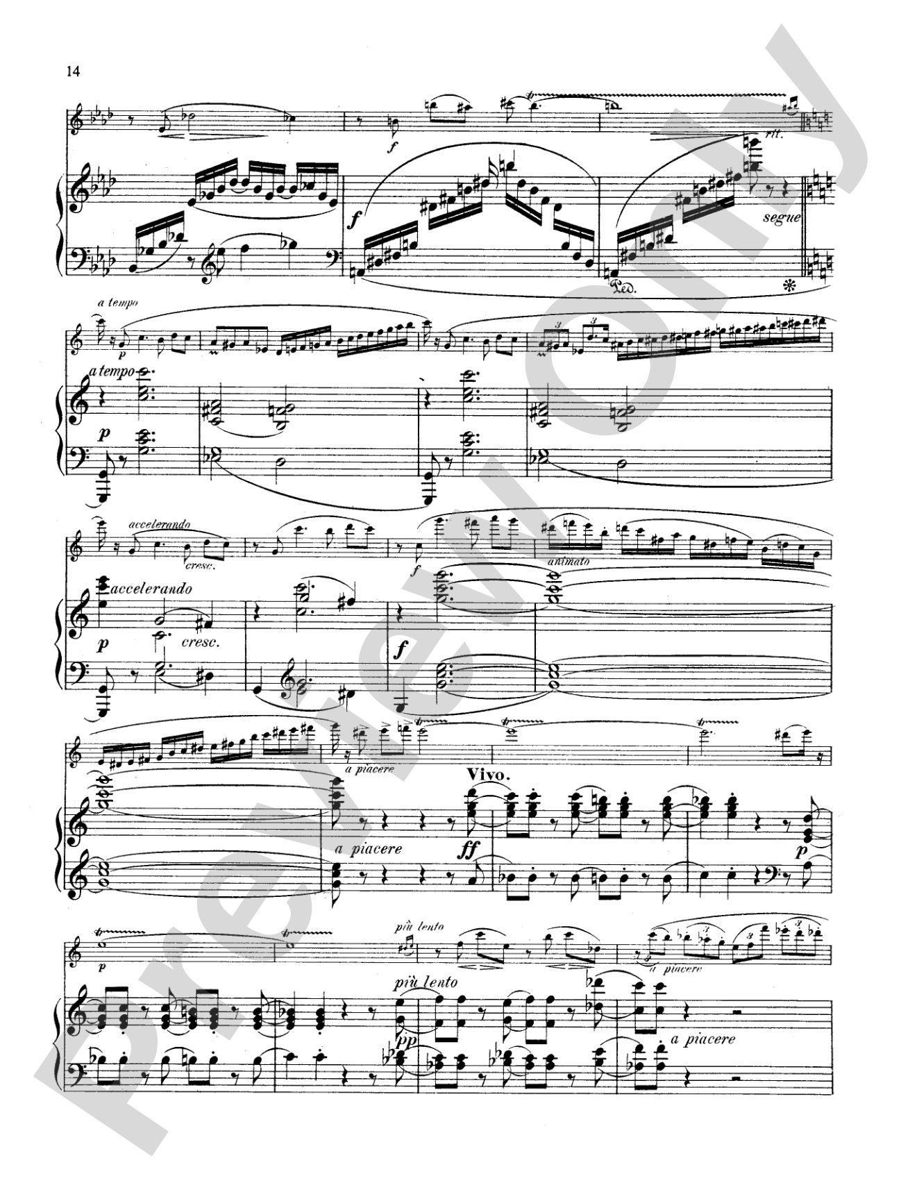 Widor: Suite, Op. 34, No. 1: Flute Part(s)