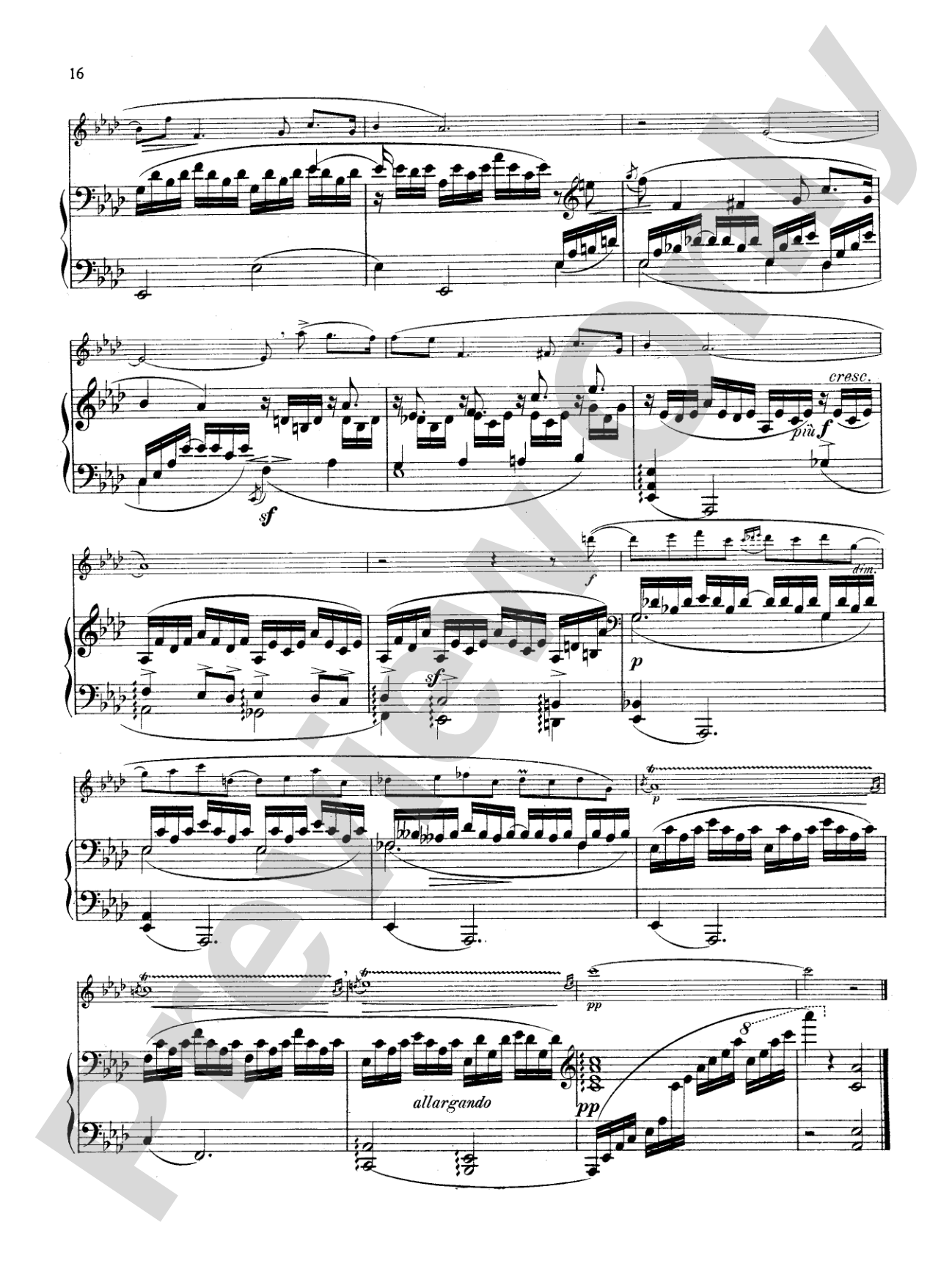 Widor: Suite, Op. 34, No. 1: Flute Part(s)