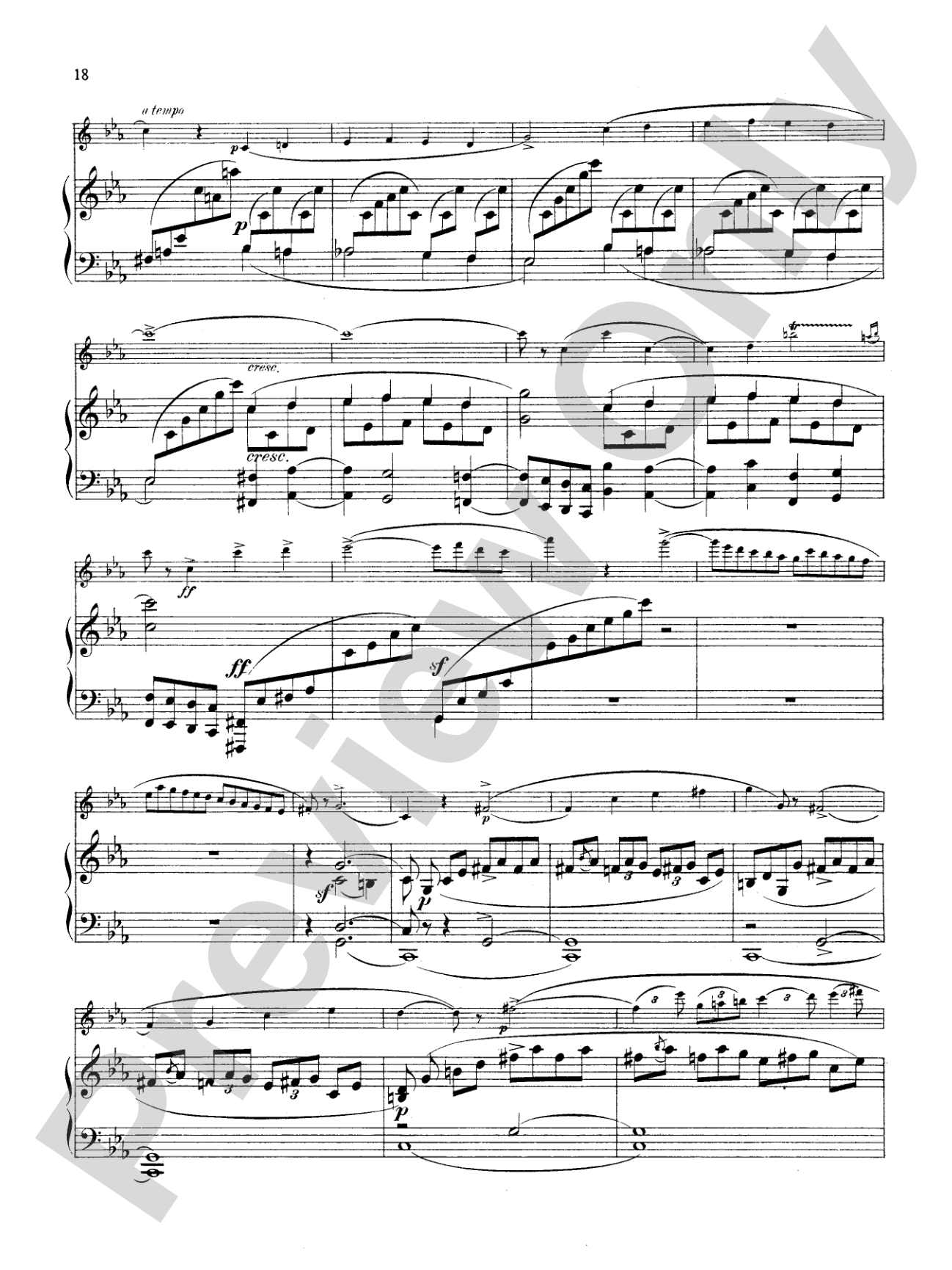 Widor: Suite, Op. 34, No. 1: Flute Part(s)