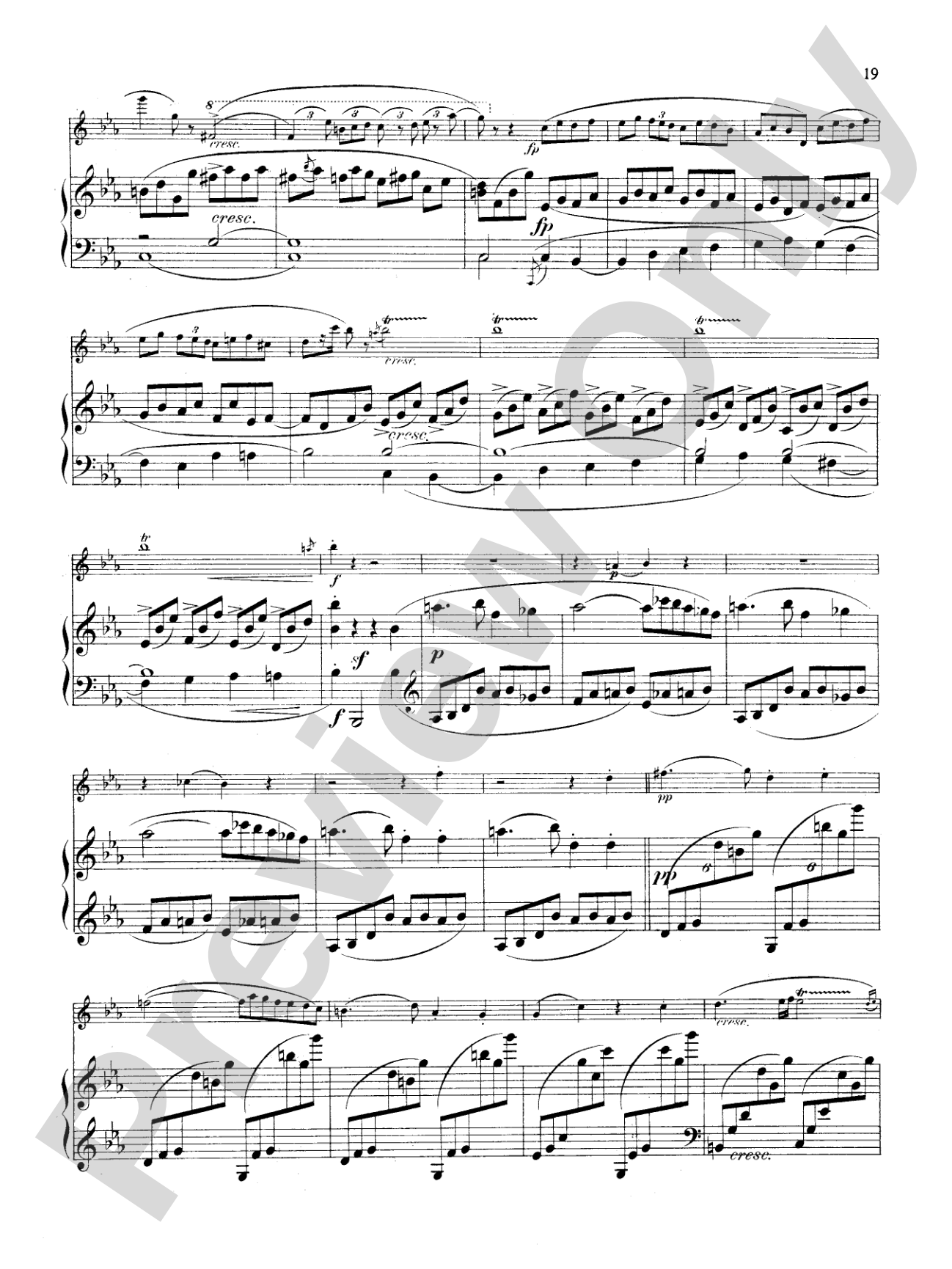Widor: Suite, Op. 34, No. 1: Flute Part(s)