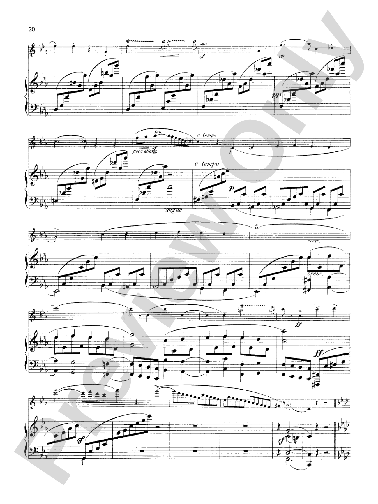 Widor: Suite, Op. 34, No. 1: Flute Part(s)