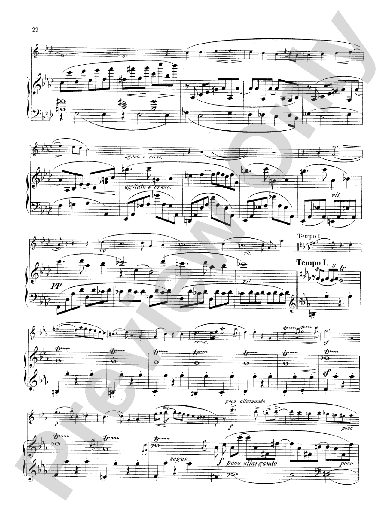 Widor: Suite, Op. 34, No. 1: Flute Part(s)