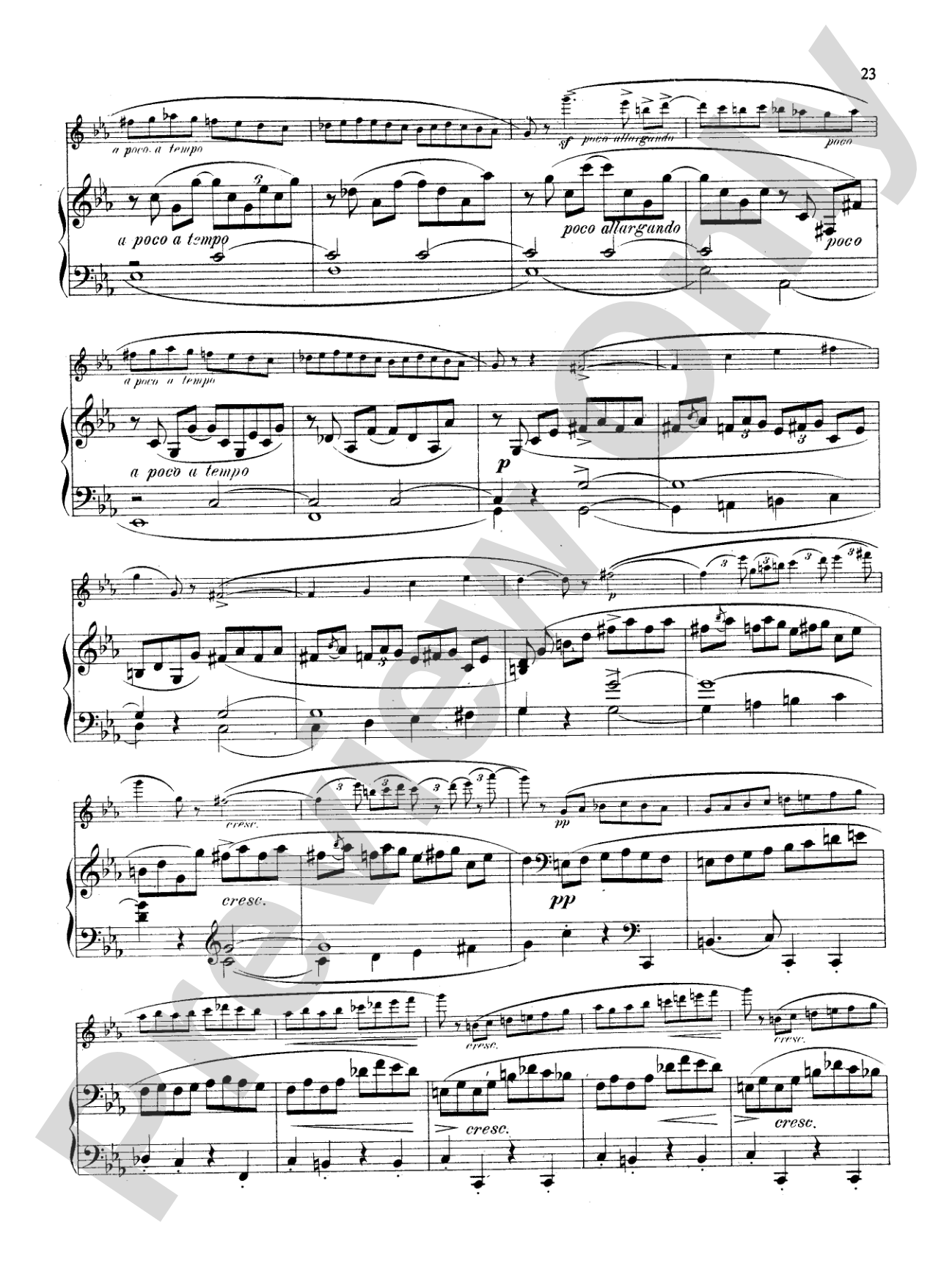 Widor: Suite, Op. 34, No. 1: Flute Part(s)