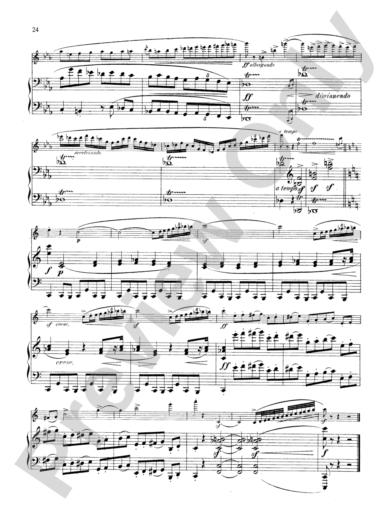 Widor: Suite, Op. 34, No. 1: Flute Part(s)
