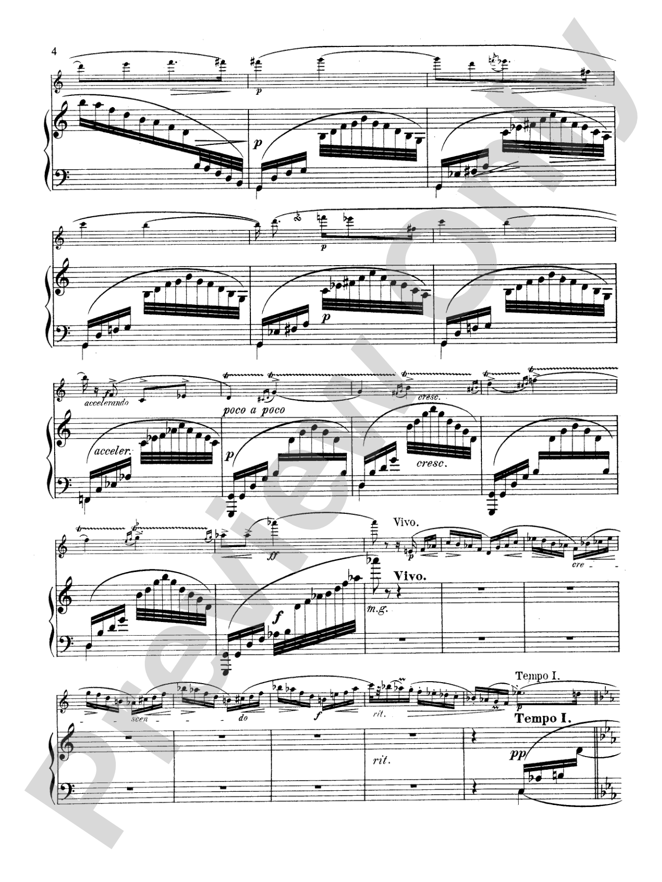 Widor: Suite, Op. 34, No. 1: Flute Part(s)