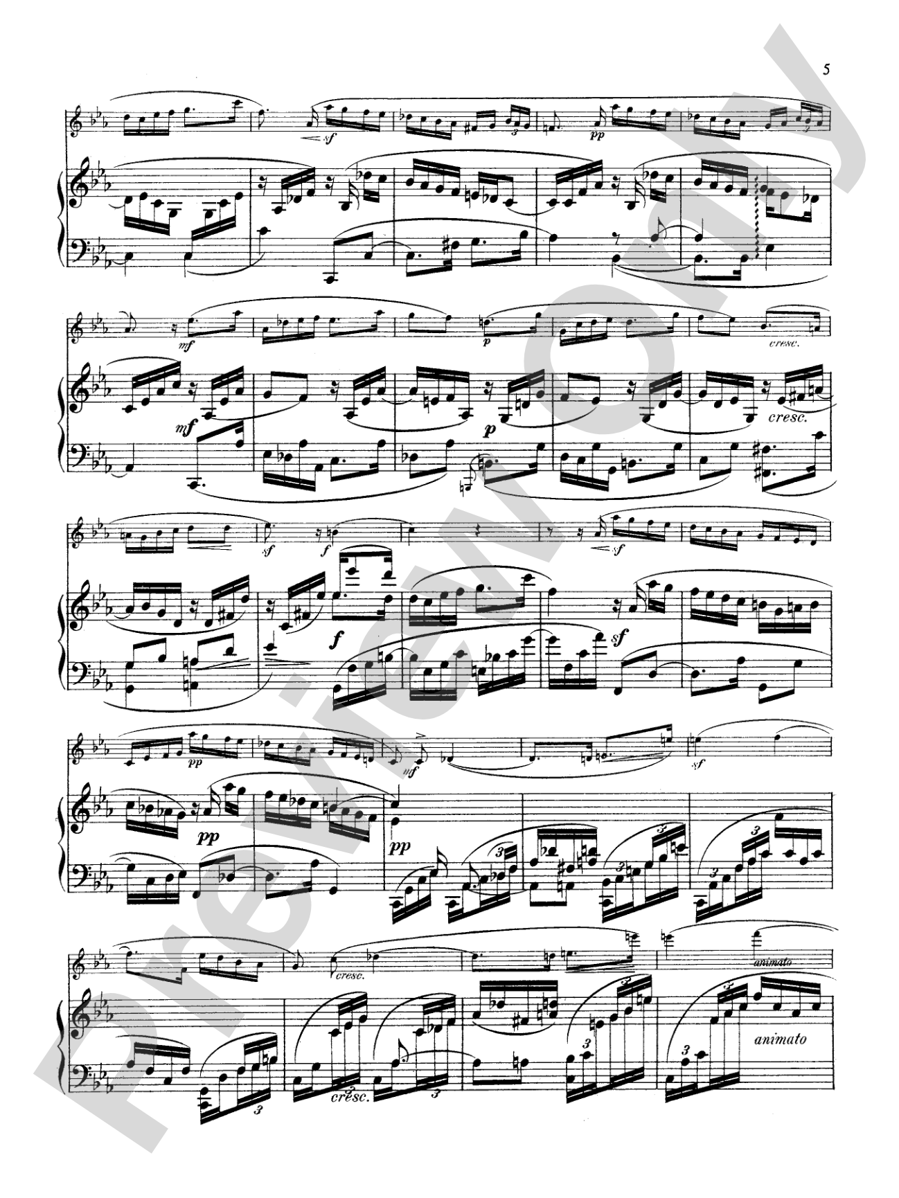 Widor: Suite, Op. 34, No. 1: Flute Part(s)