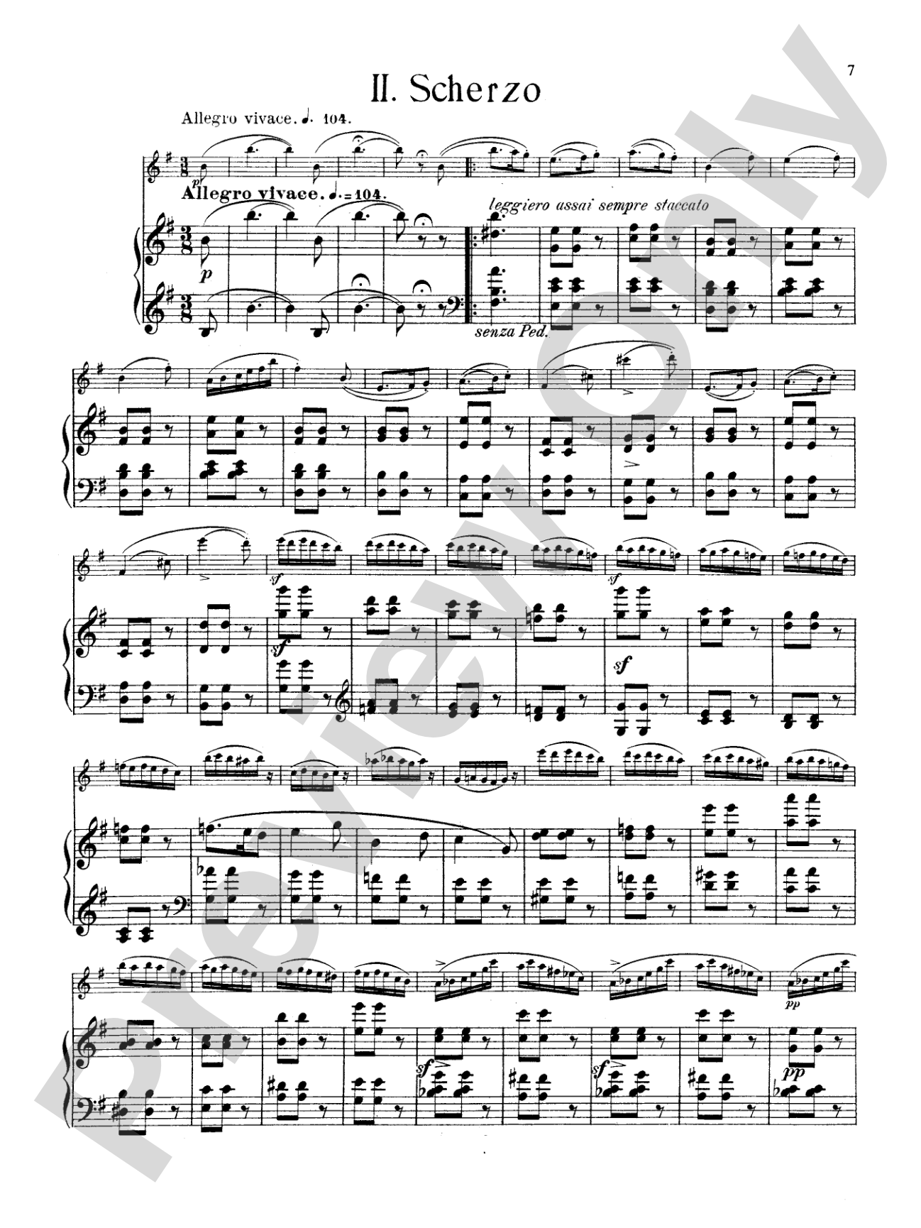 Widor: Suite, Op. 34, No. 1: Flute Part(s)