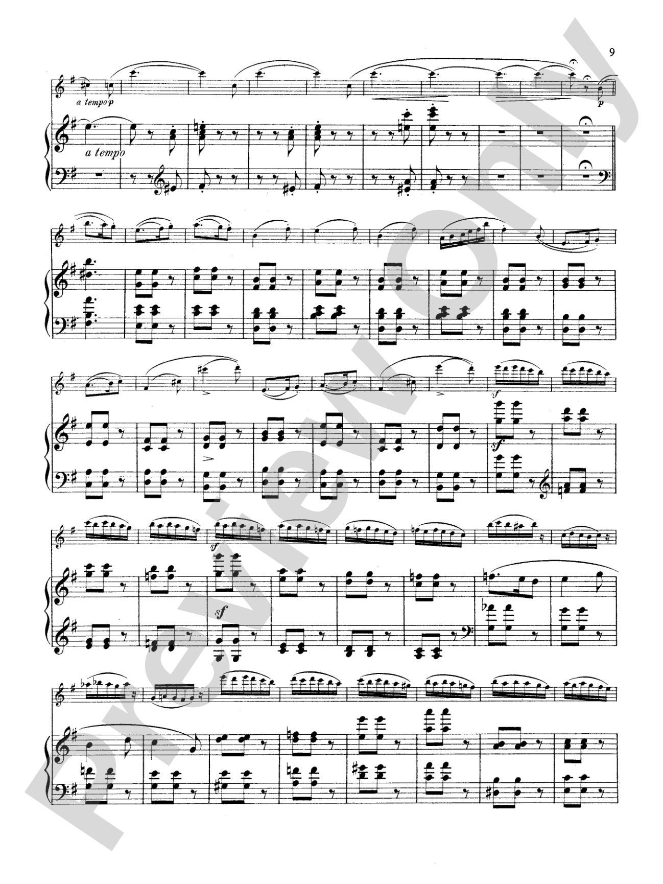 Widor: Suite, Op. 34, No. 1: Flute Part(s)