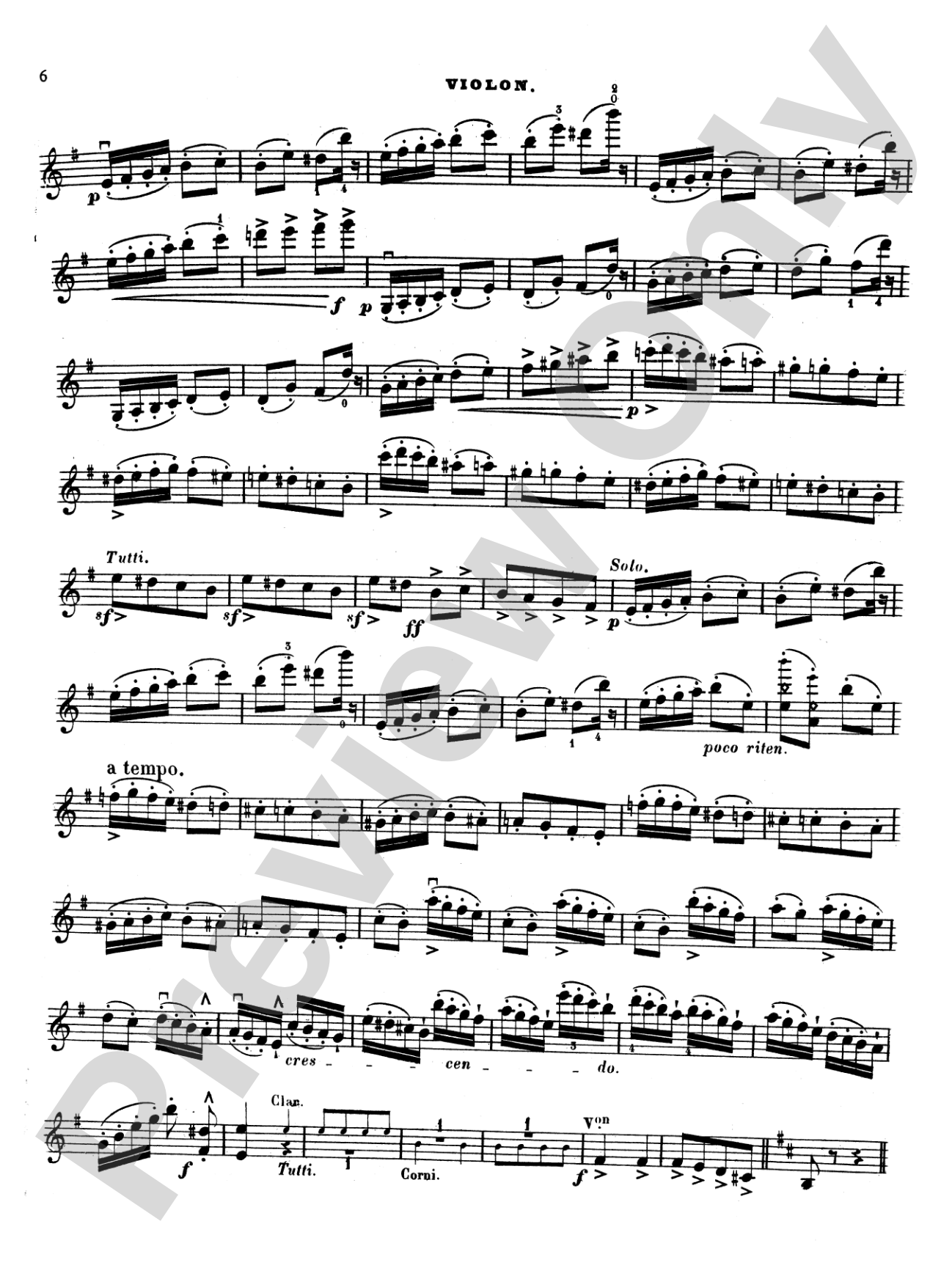 Bazzini: La Ronde des Lutins (Scherzo Fantastique, Op. 25): Violin Book