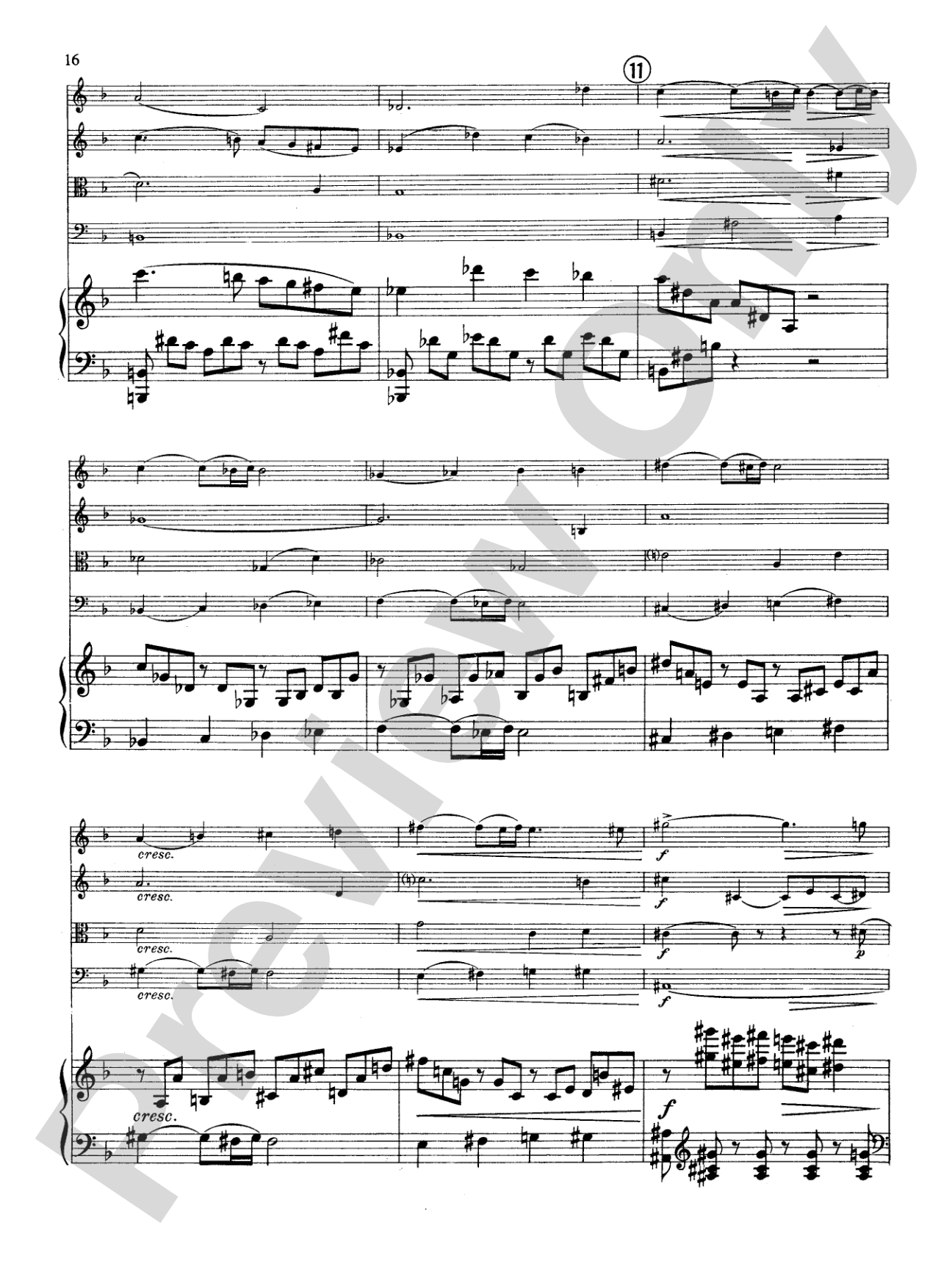 Fauré: Quintet, Op. 89 in D Minor: String Quintet Book