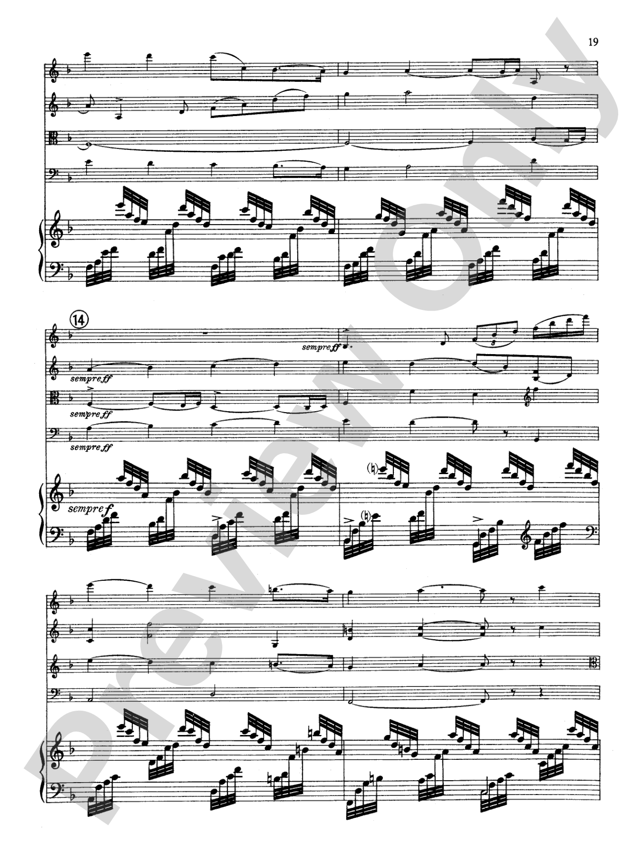 Fauré: Quintet, Op. 89 in D Minor: String Quintet Book