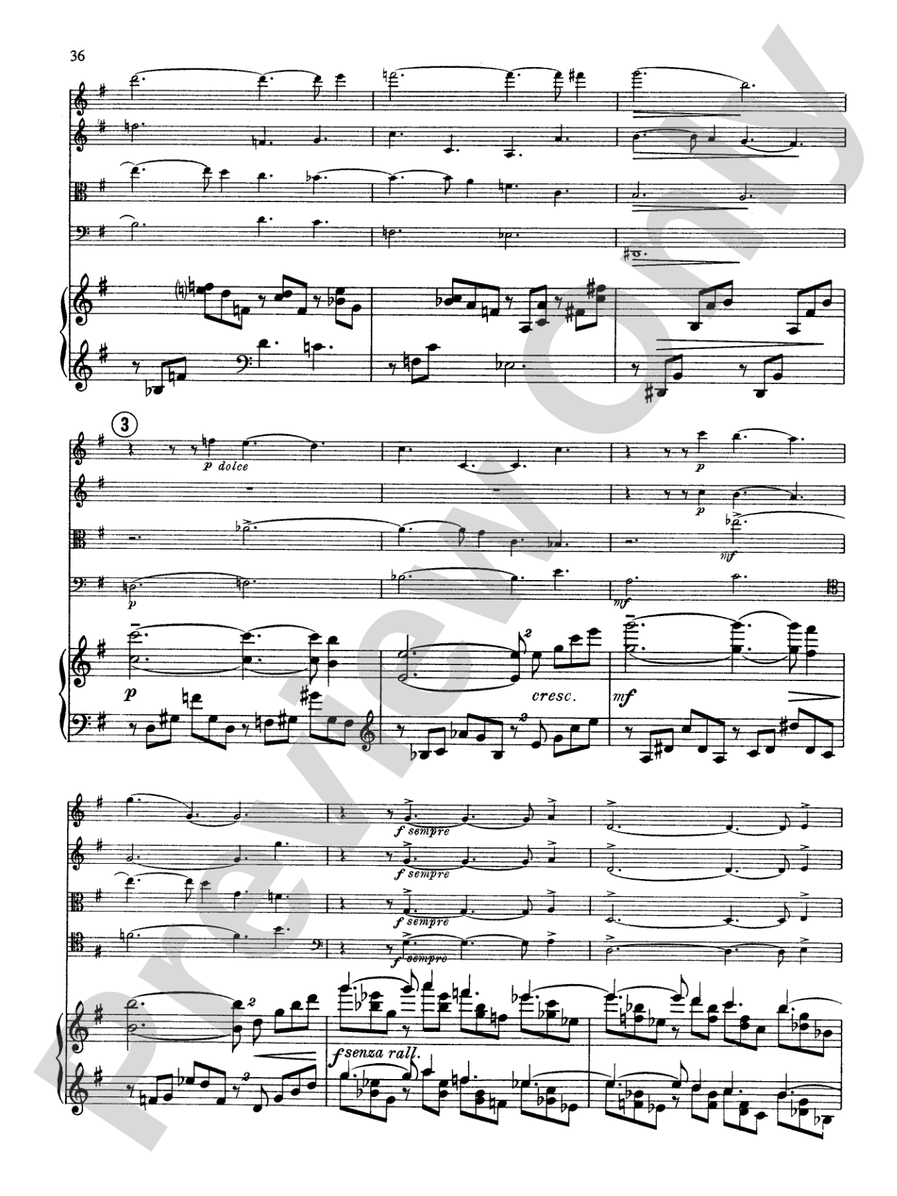 Fauré: Quintet, Op. 89 in D Minor: String Quintet Book