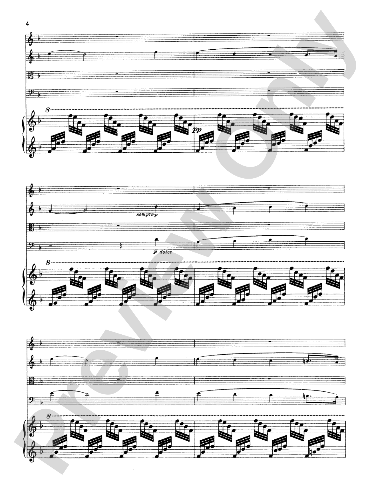 Fauré: Quintet, Op. 89 in D Minor: String Quintet Book