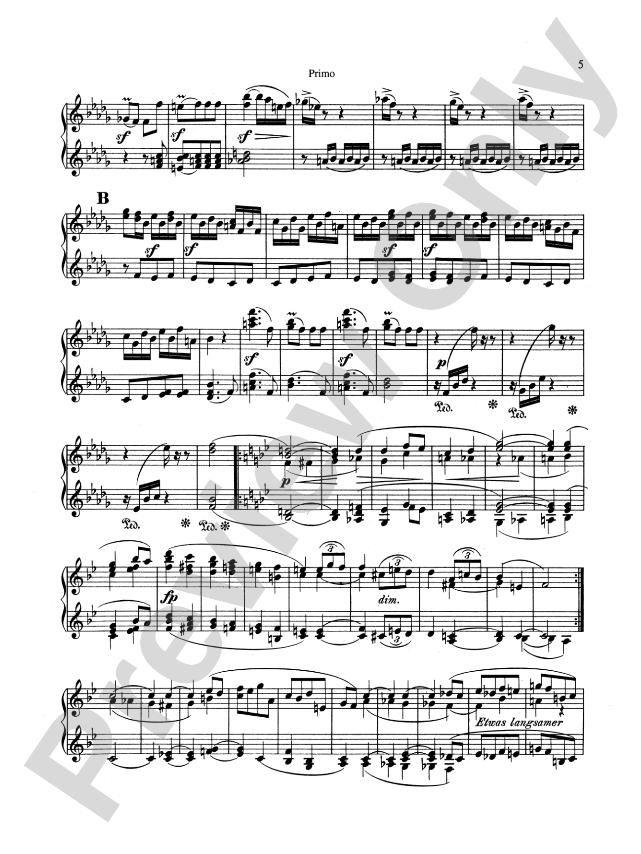 Schumann: Oriental Pictures (Six Impromptus, Op. 66): Piano Duet (1 Piano, 4 Hands) Book