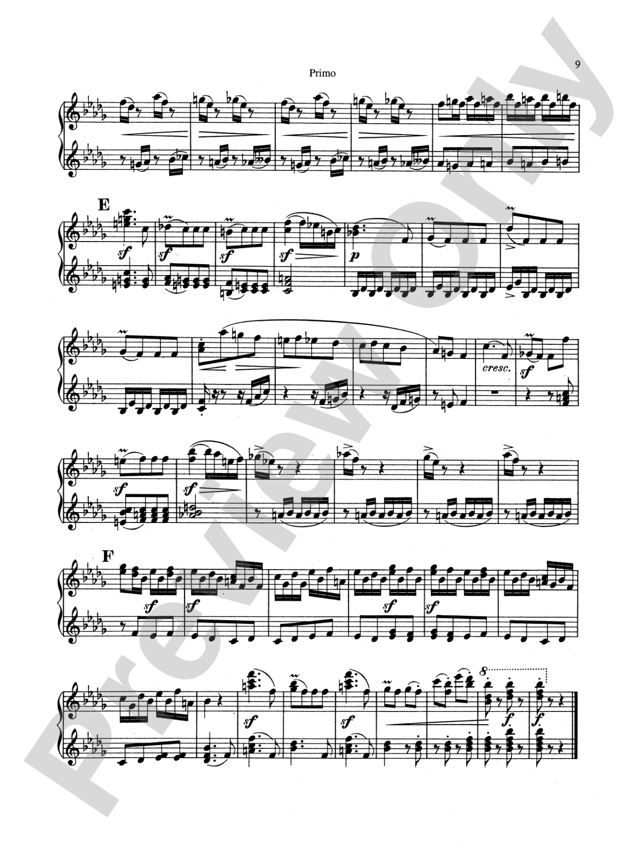 Schumann: Oriental Pictures (Six Impromptus, Op. 66): Piano Duet (1 Piano, 4 Hands) Book