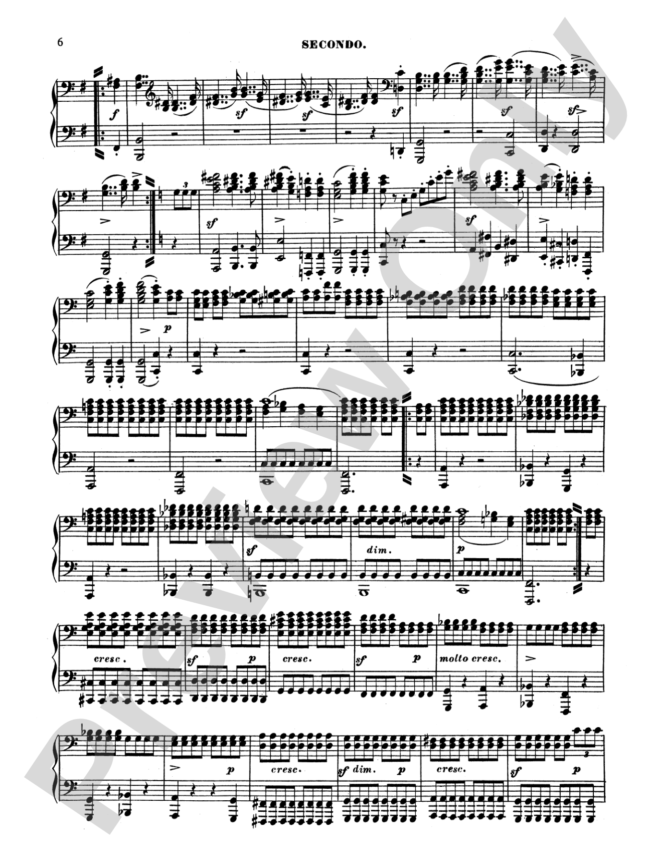 Mendelssohn: Marches: Piano Duet (1 Piano, 4 Hands) Book