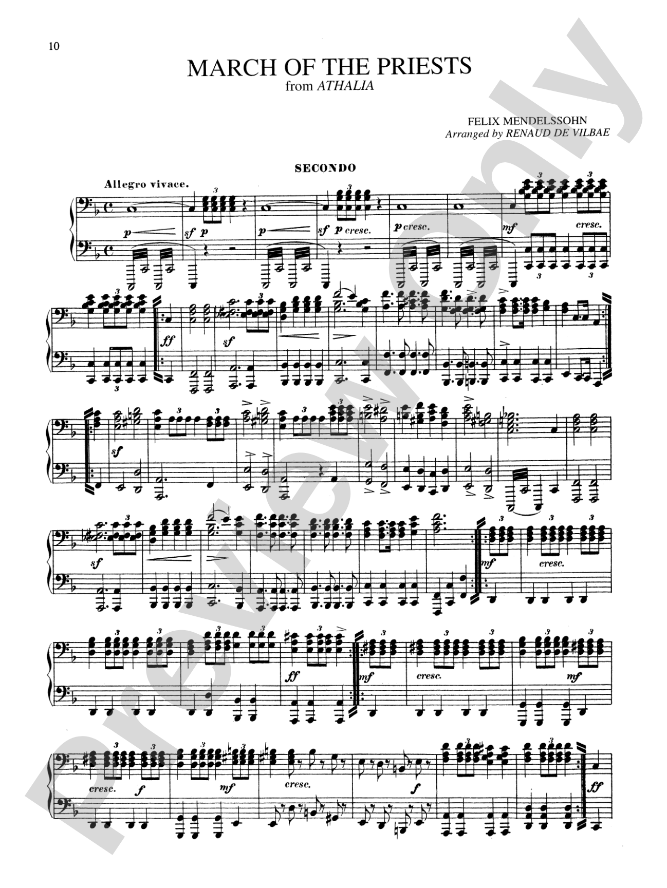Mendelssohn: Marches