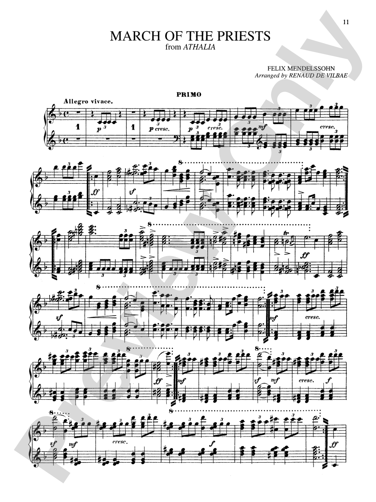 Mendelssohn: Marches