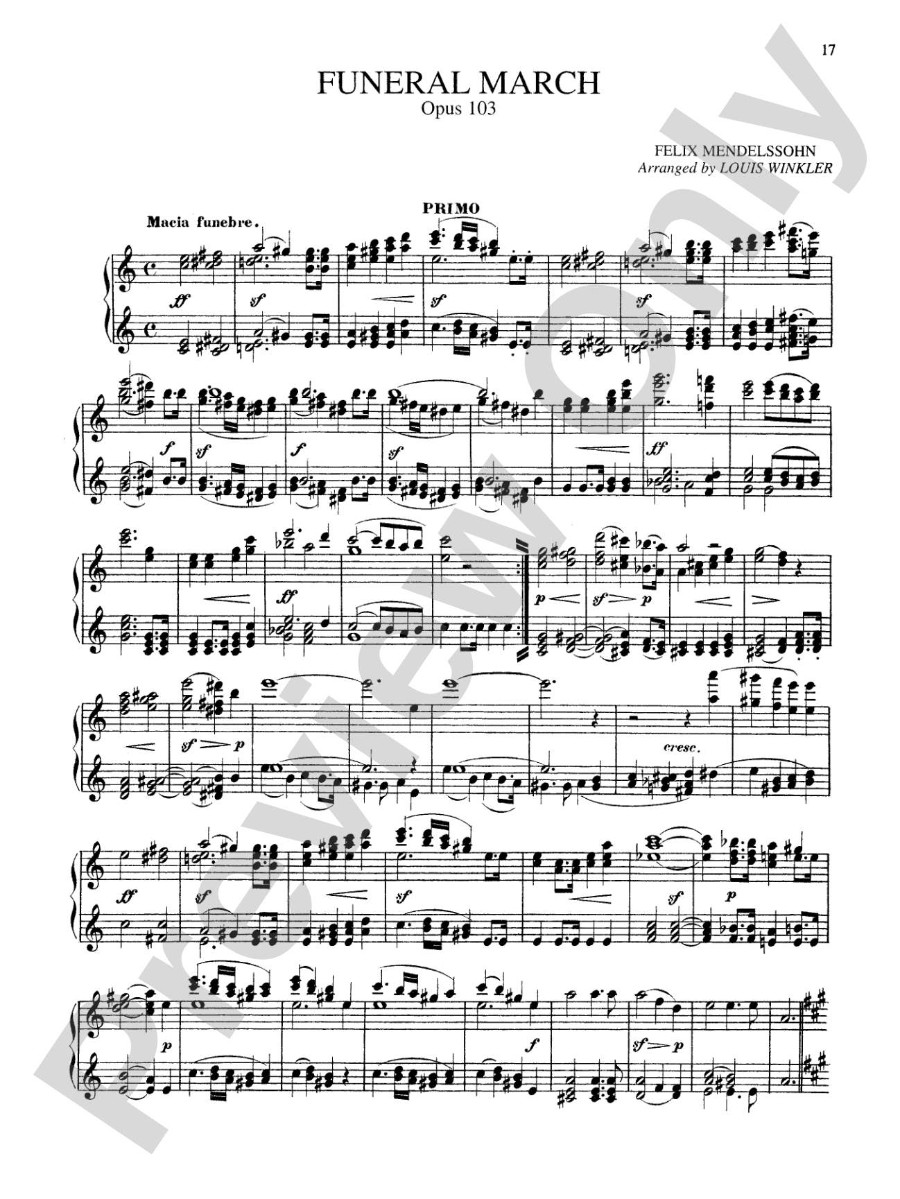 Mendelssohn: Marches