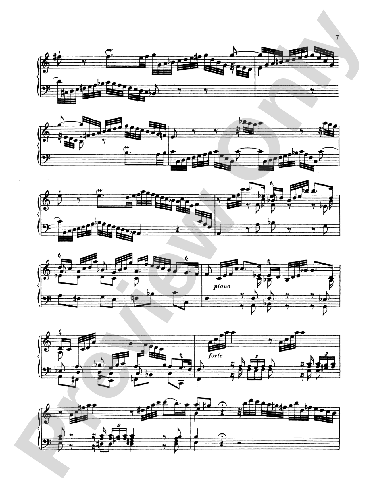 Bach: The Württenburg Sonatas (Complete): Piano Book