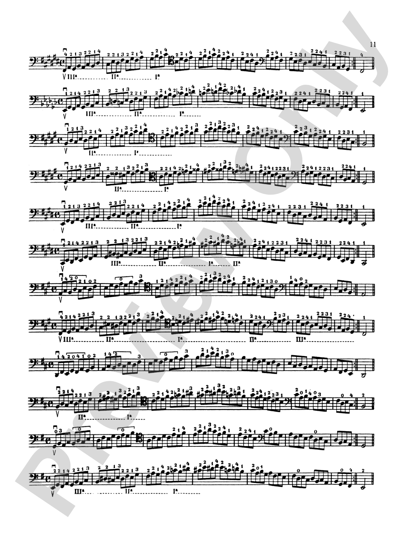 Klengel: Technical Studies (Complete): Cello Book