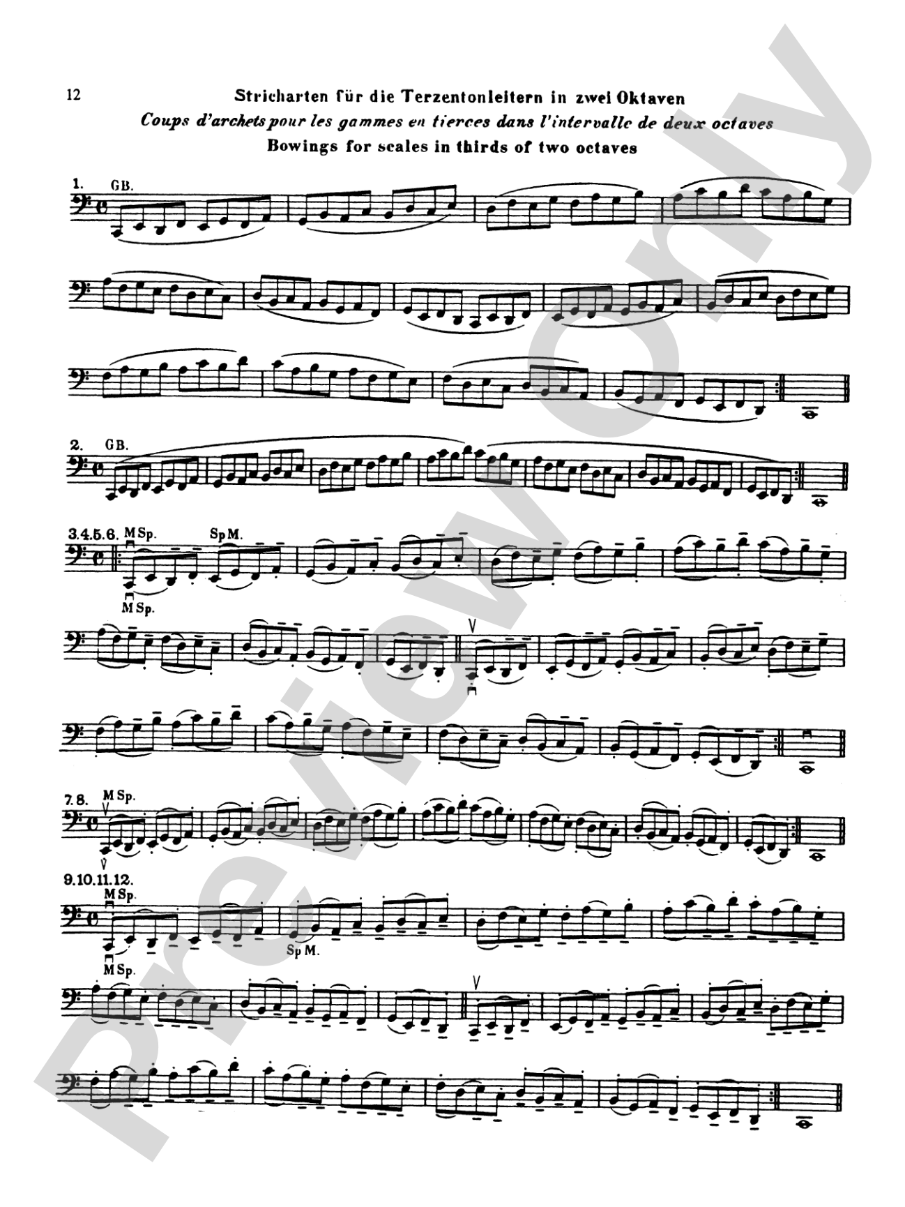 Klengel: Technical Studies (Complete): Cello Book