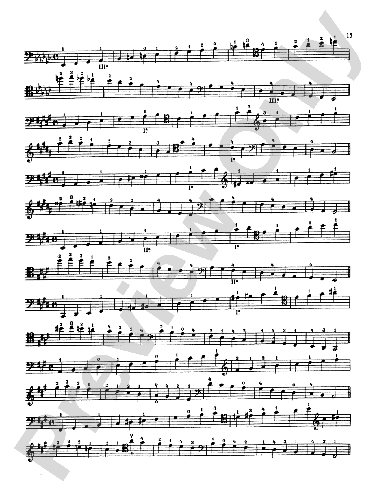 Klengel: Technical Studies (Complete): Cello Book