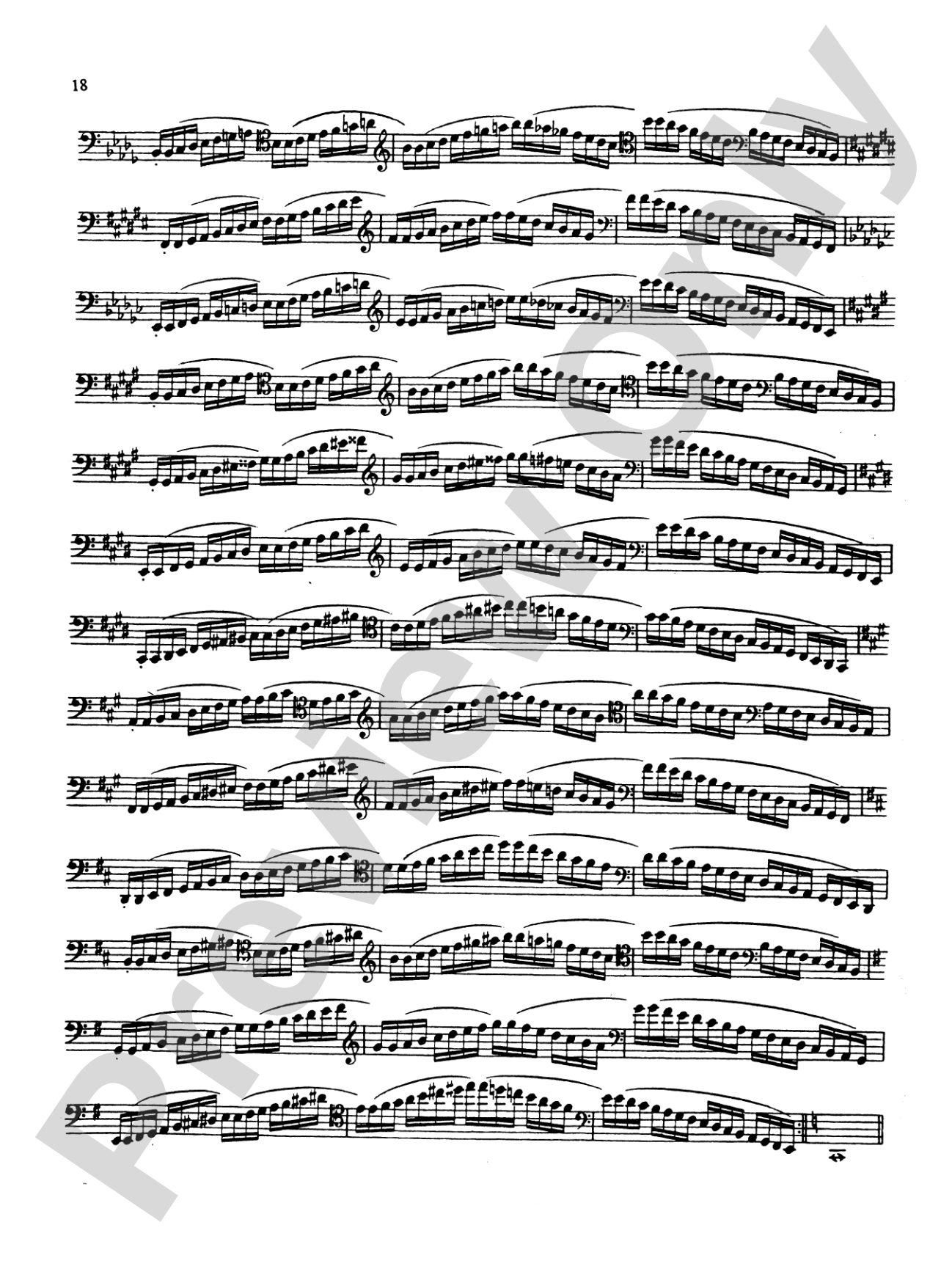 Klengel: Technical Studies (Complete): Cello Book