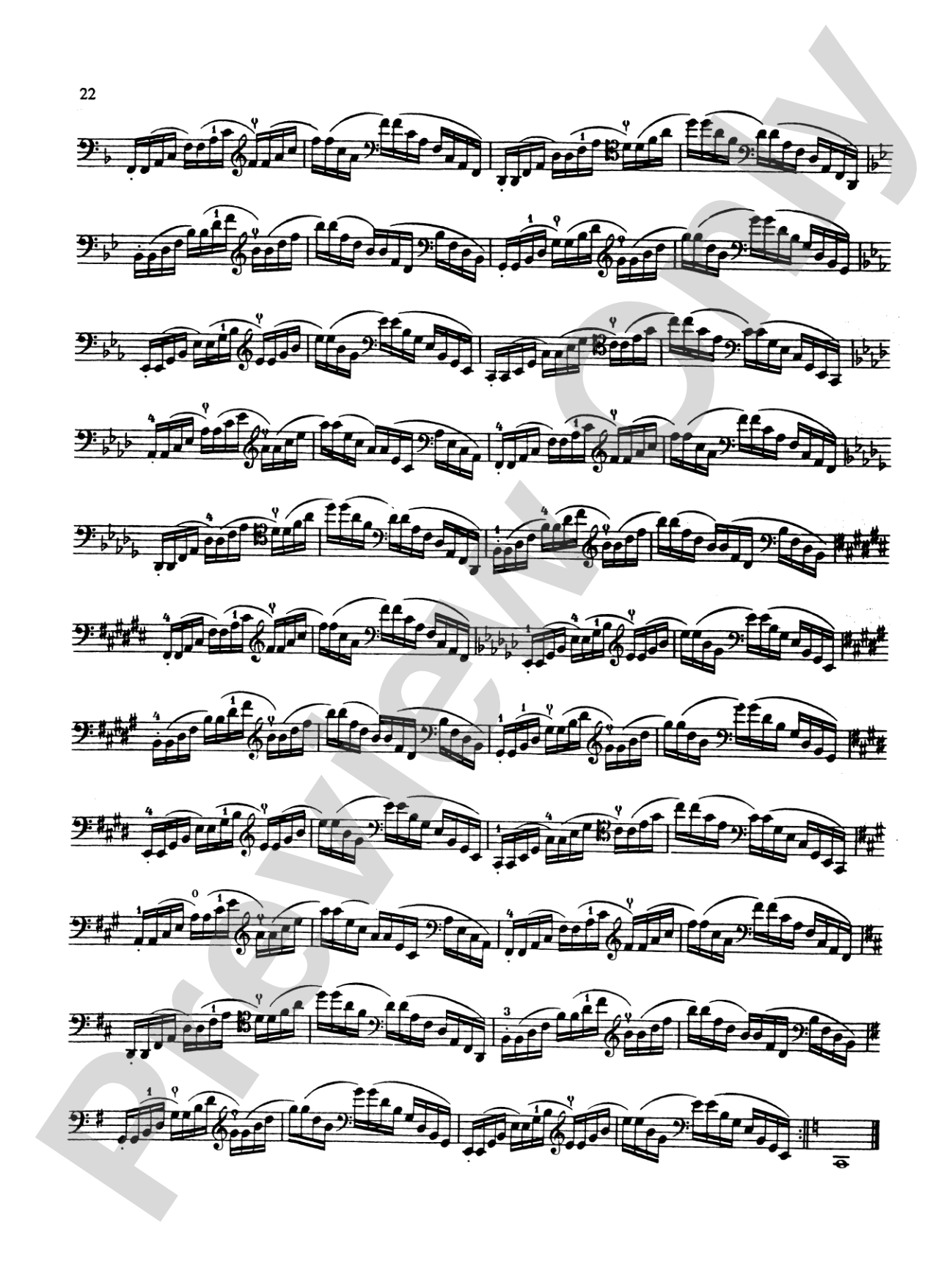 Klengel: Technical Studies (Complete): Cello Book