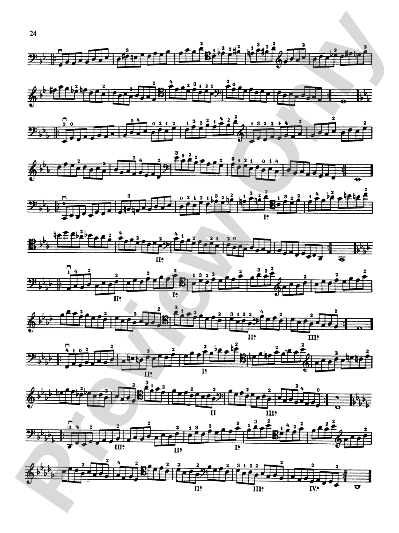 Klengel: Technical Studies (Complete): Cello Book