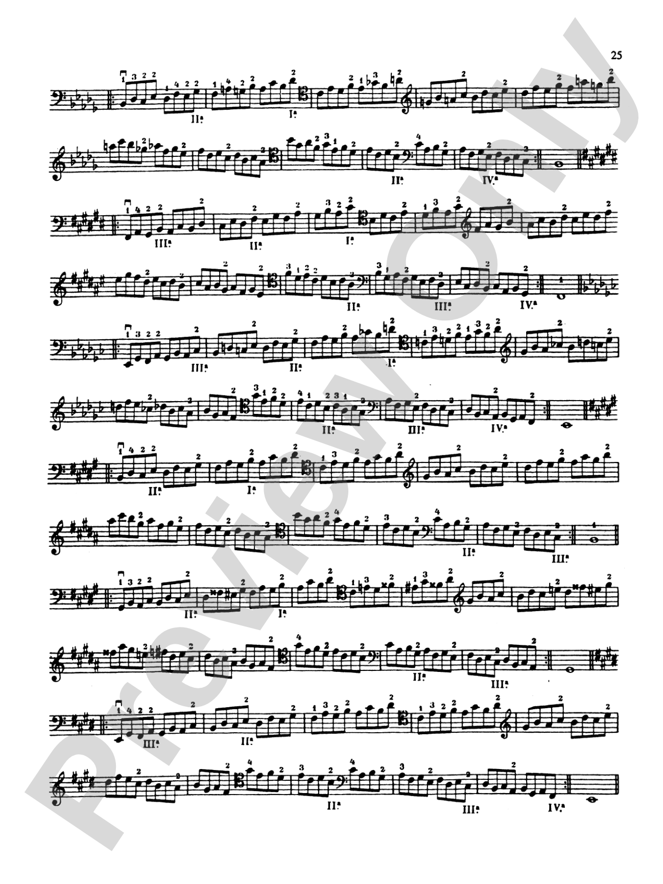 Klengel: Technical Studies (Complete): Cello Book