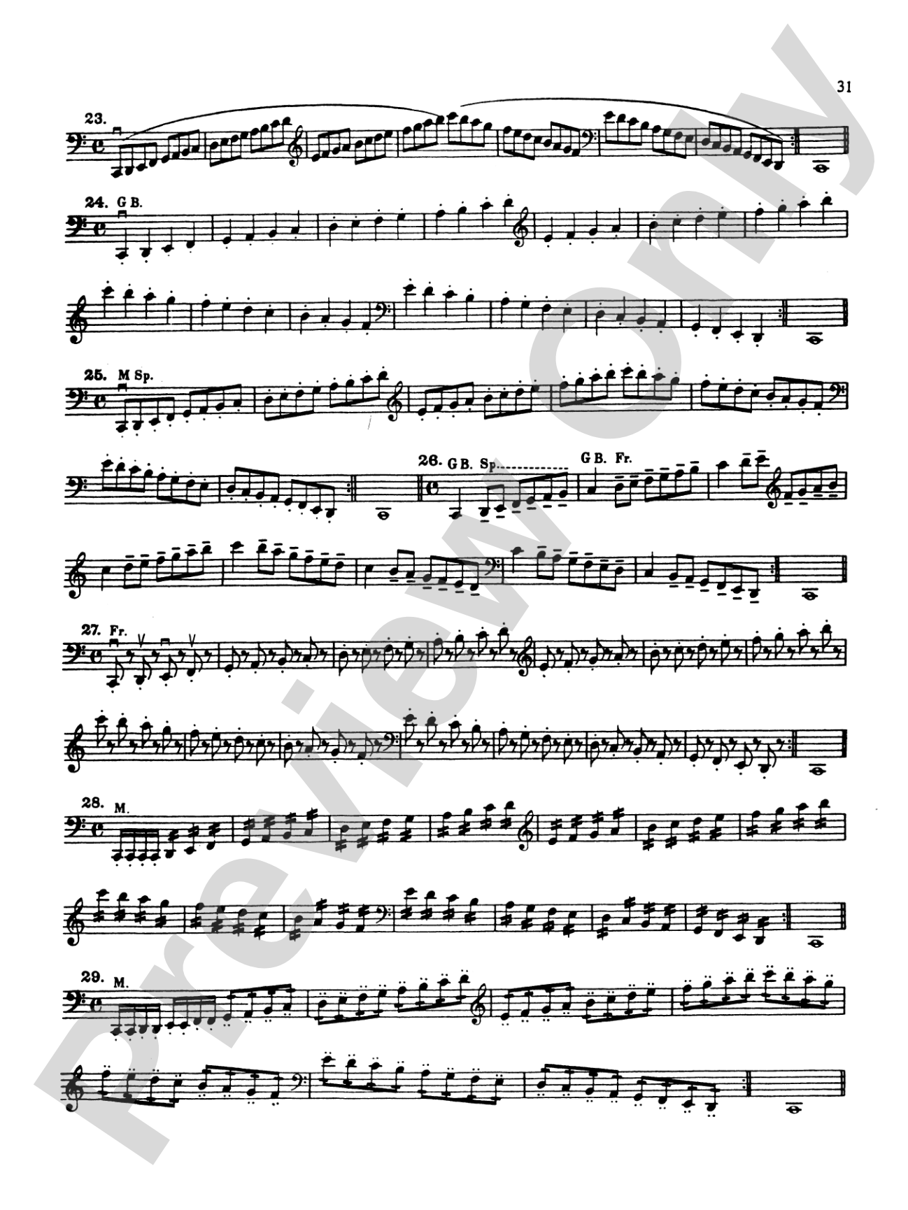 Klengel: Technical Studies (Complete): Cello Book