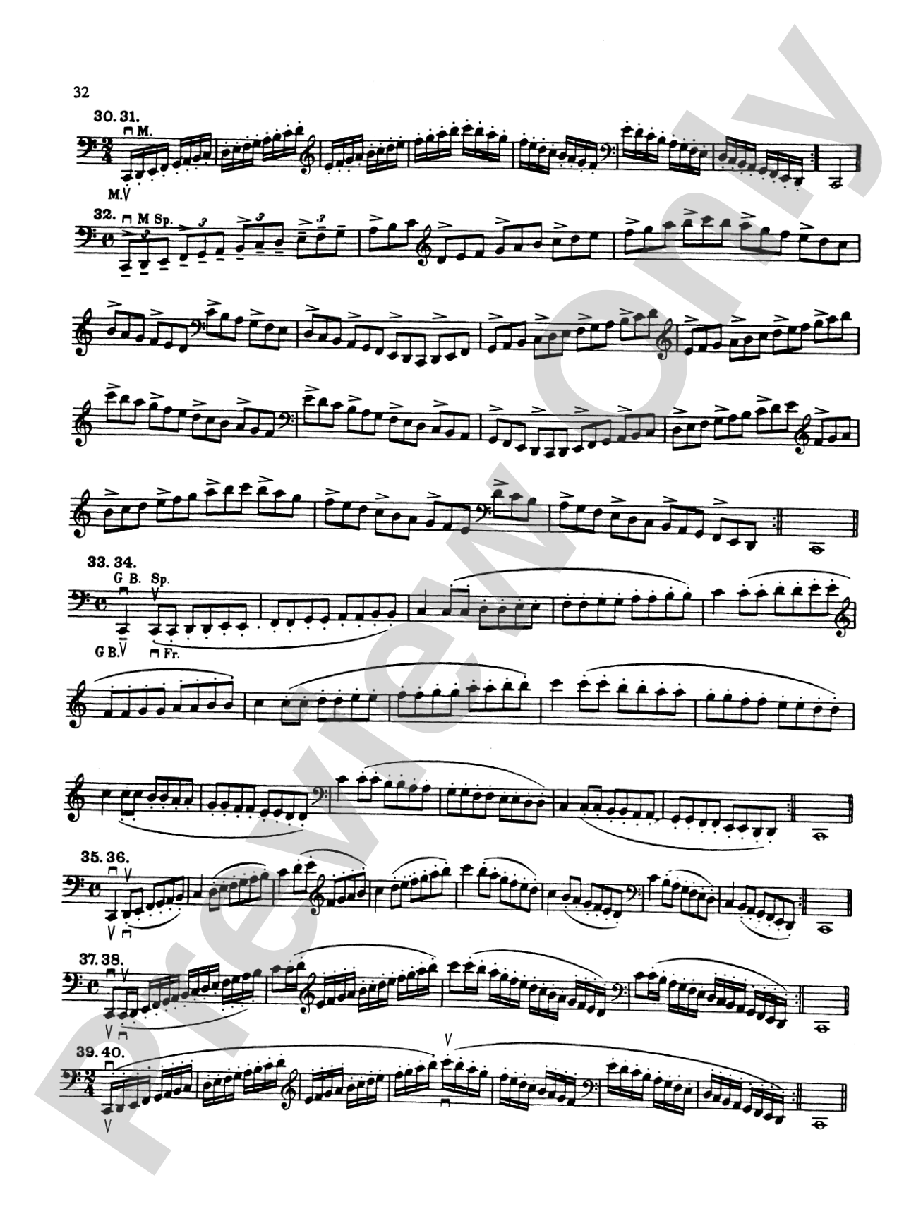 Klengel: Technical Studies (Complete): Cello Book