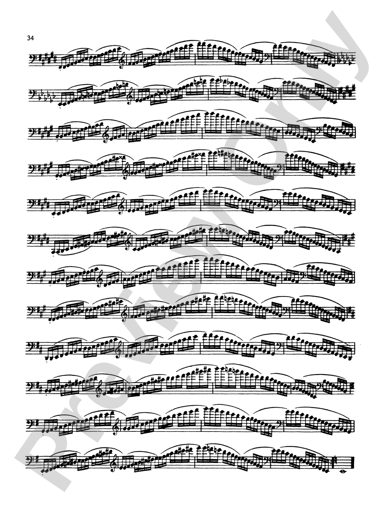 Klengel: Technical Studies (Complete): Cello Book