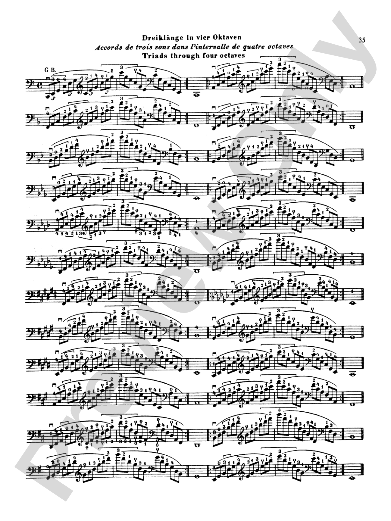 Klengel: Technical Studies (Complete): Cello Book