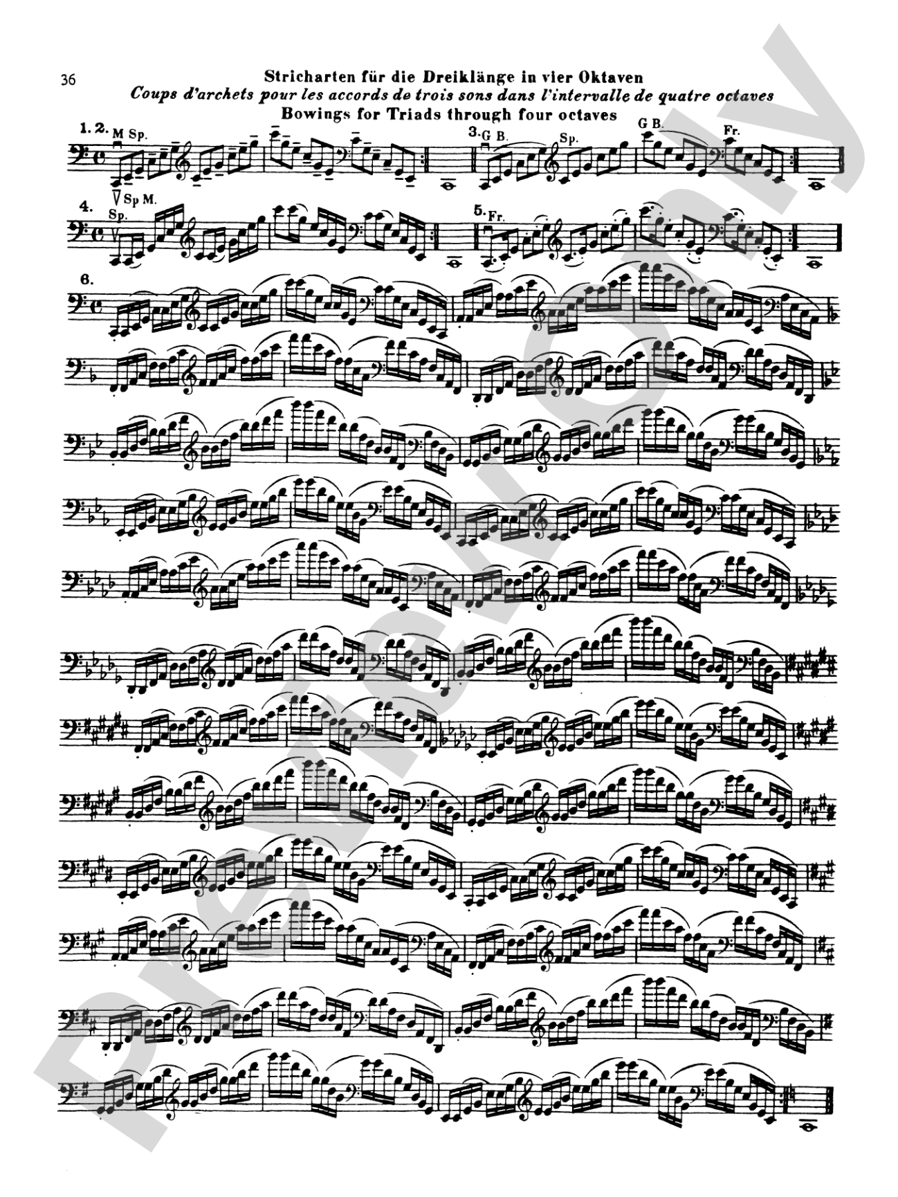 Klengel: Technical Studies (Complete): Cello Book