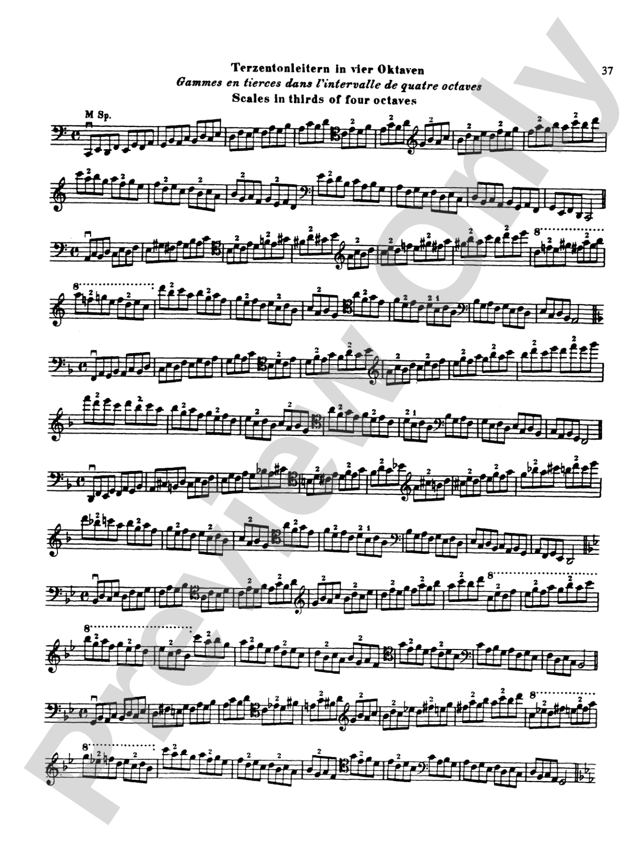Klengel: Technical Studies (Complete): Cello Book