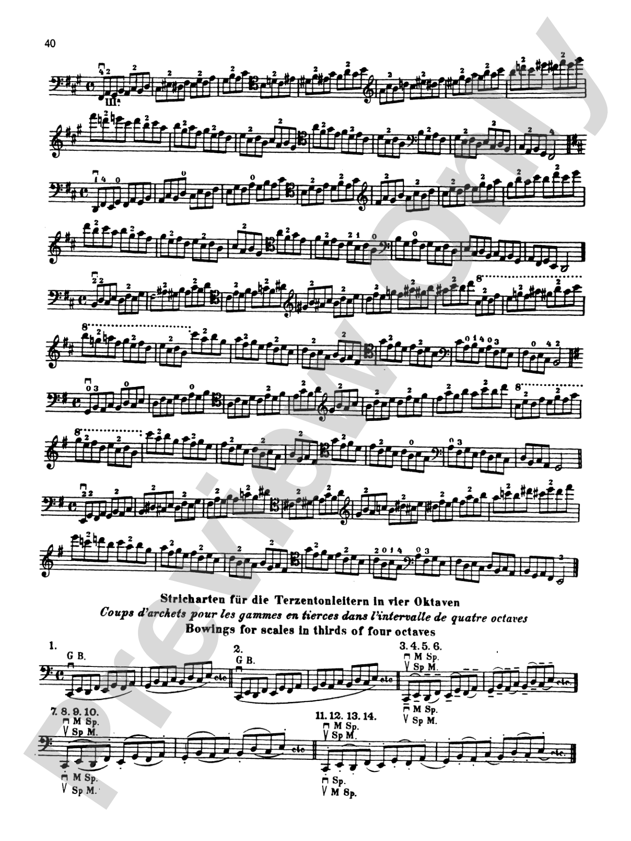 Klengel: Technical Studies (Complete): Cello Book