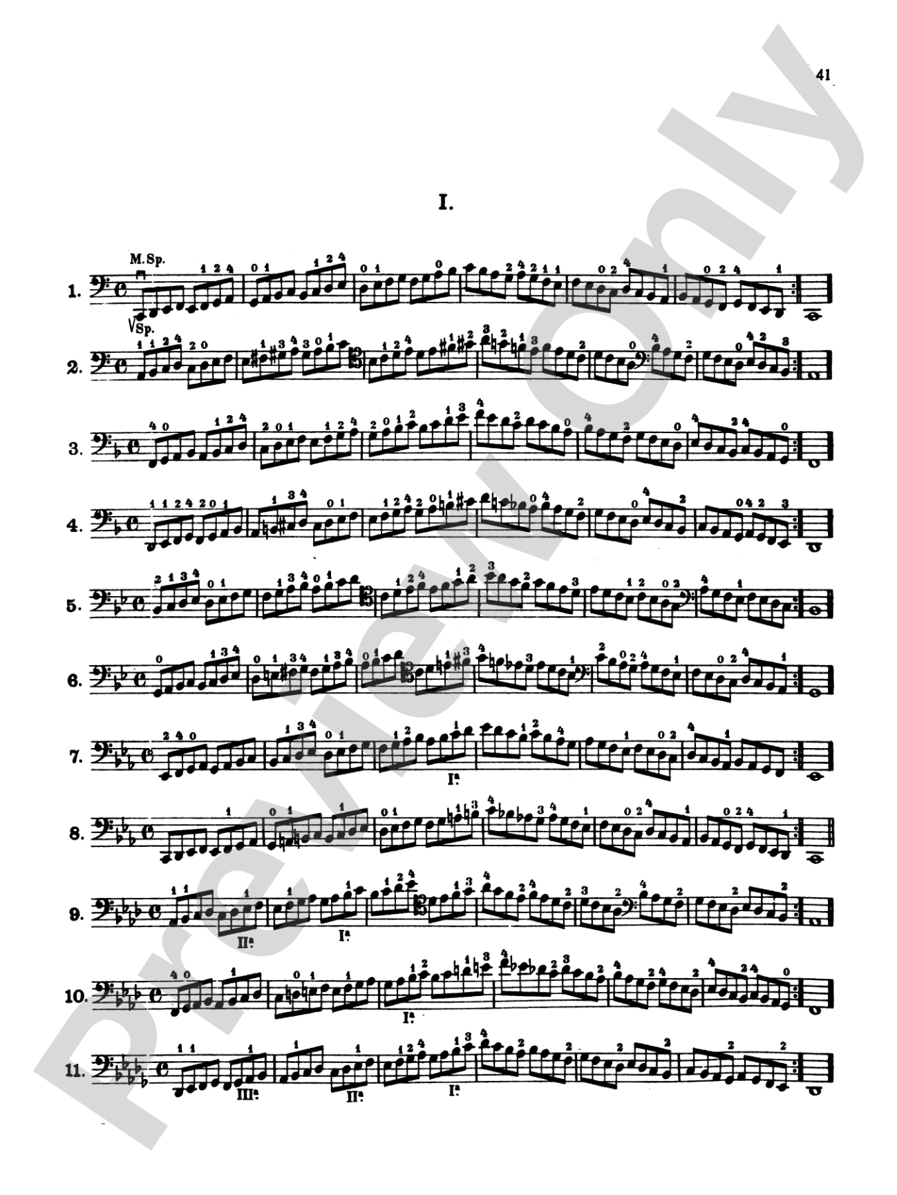 Klengel: Technical Studies (Complete): Cello Book
