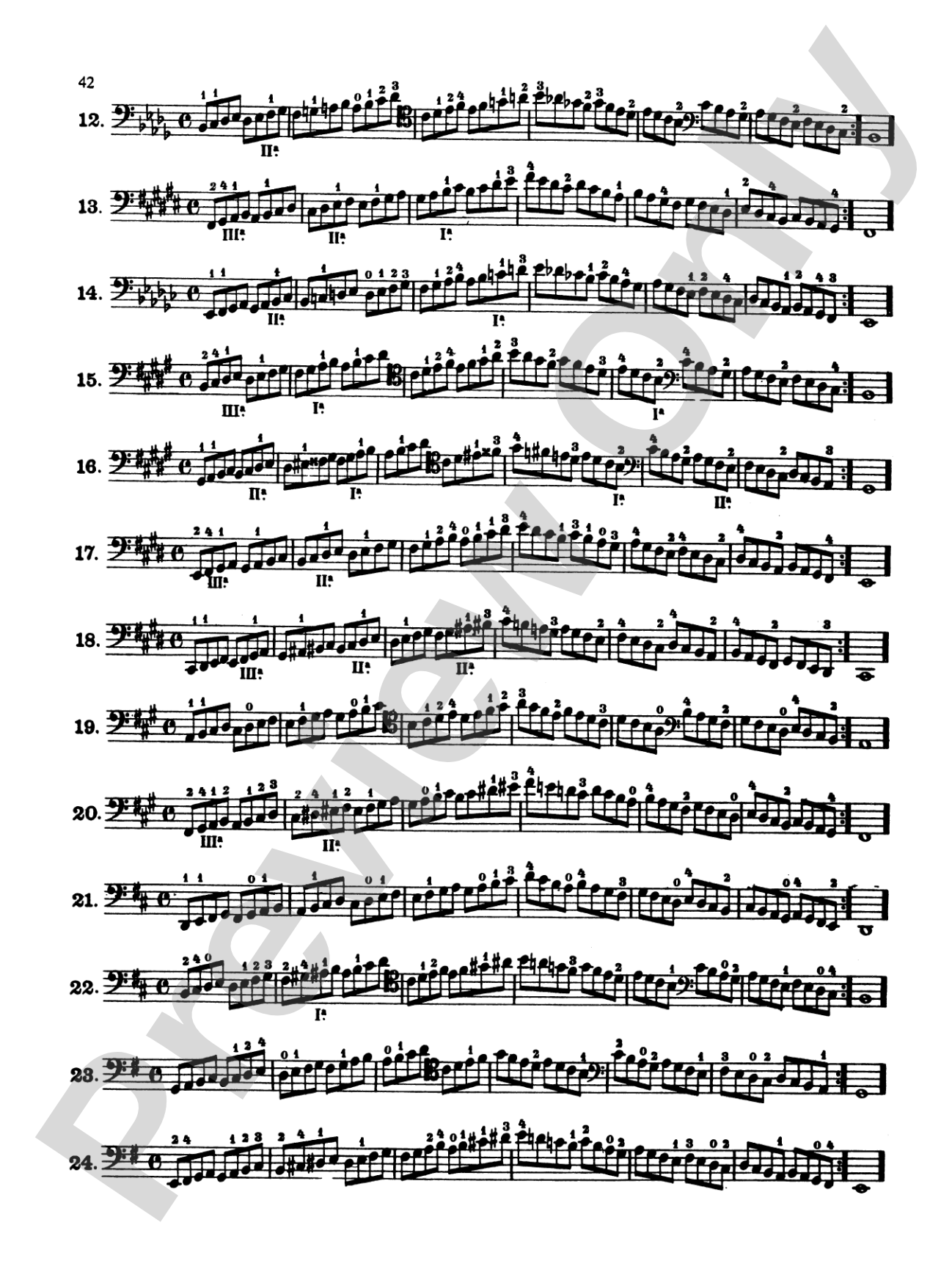 Klengel: Technical Studies (Complete): Cello Book