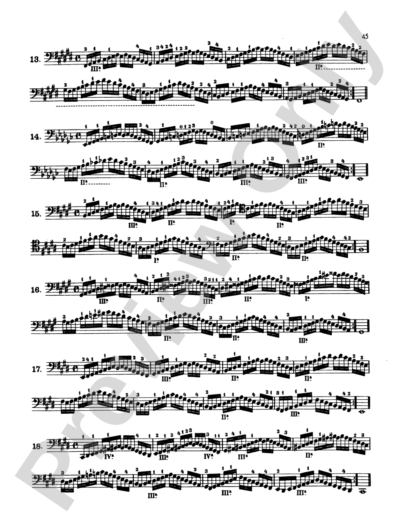 Klengel: Technical Studies (Complete): Cello Book