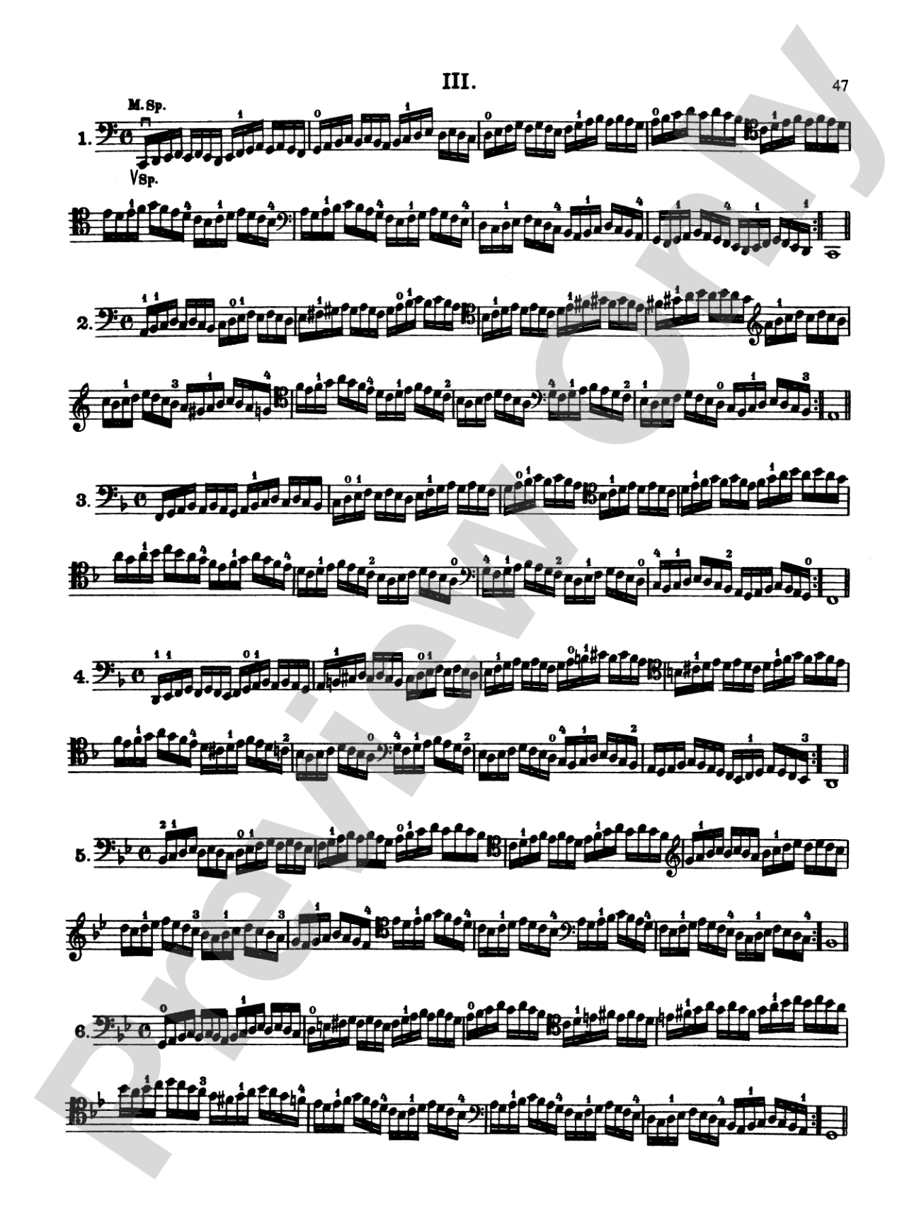 Klengel: Technical Studies (Complete): Cello Book