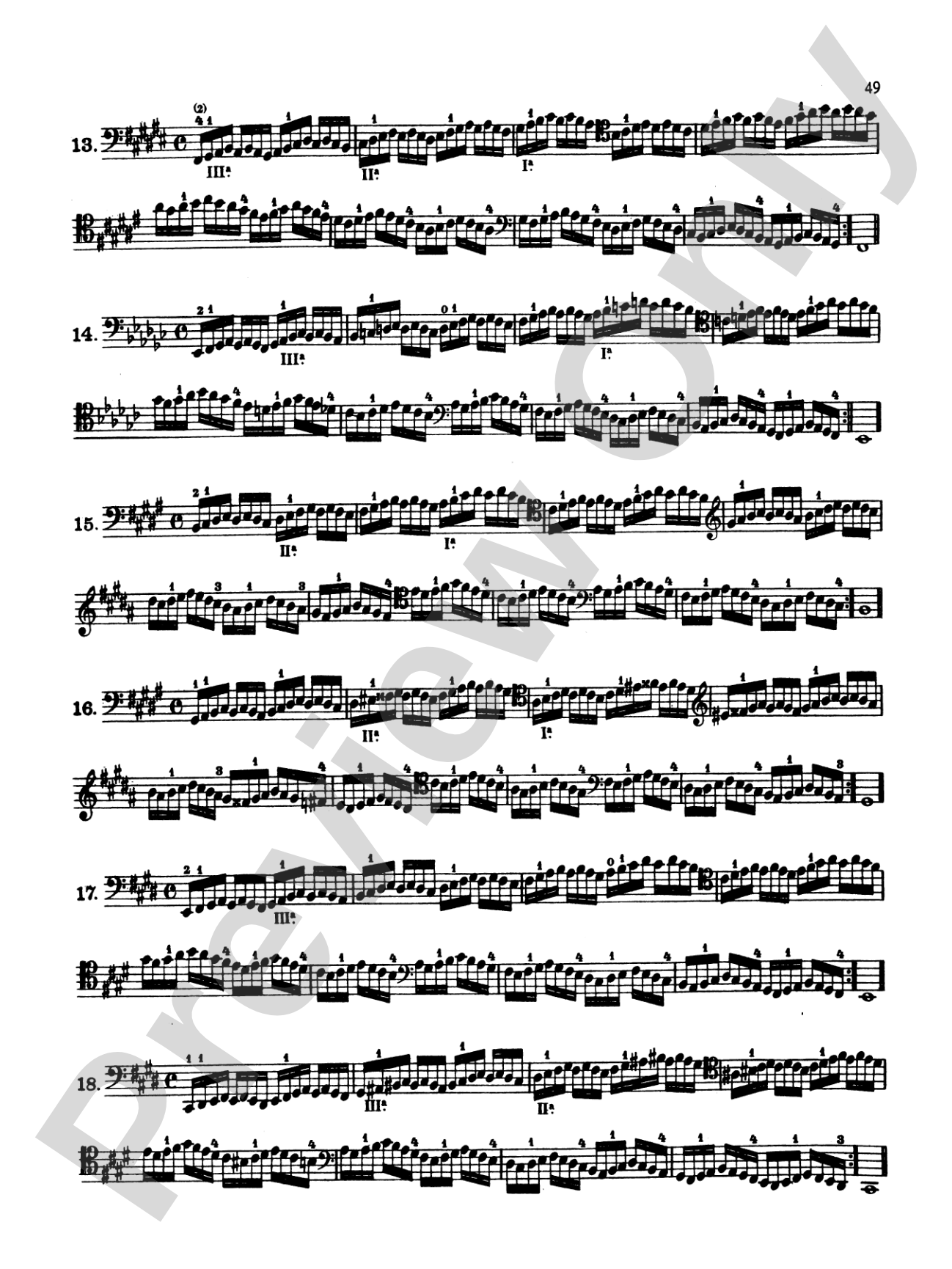 Klengel: Technical Studies (Complete): Cello Book