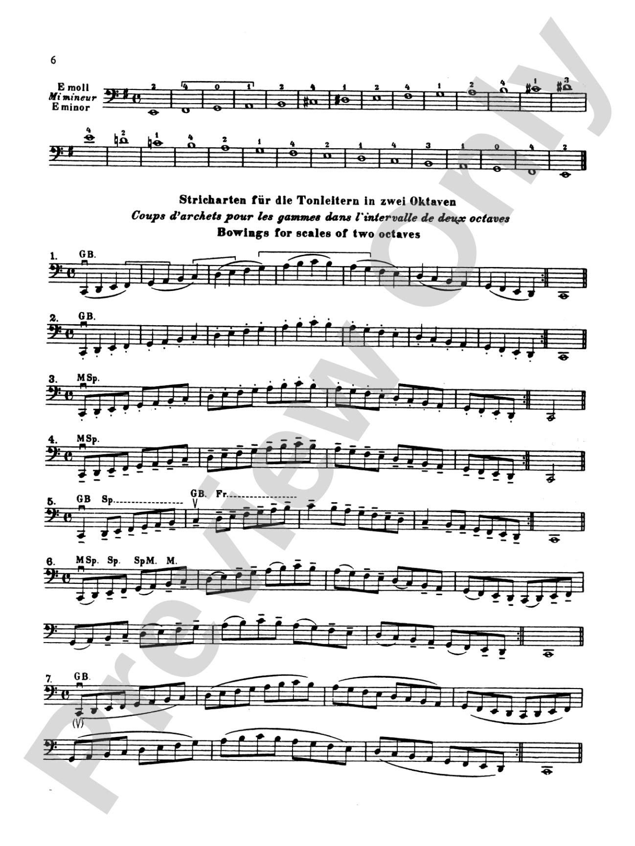 Klengel: Technical Studies (Complete): Cello Book