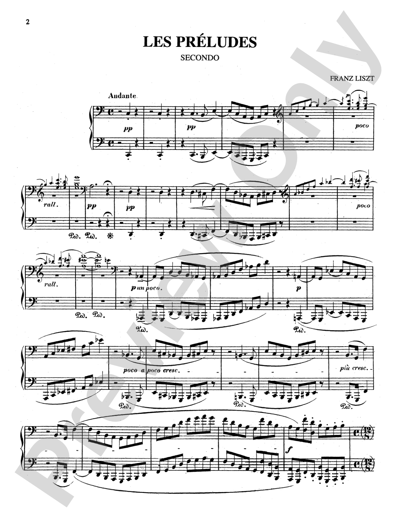 Liszt: Transcriptions of Orchestral Works: Piano Duet (1 Piano, 4 Hands) Book