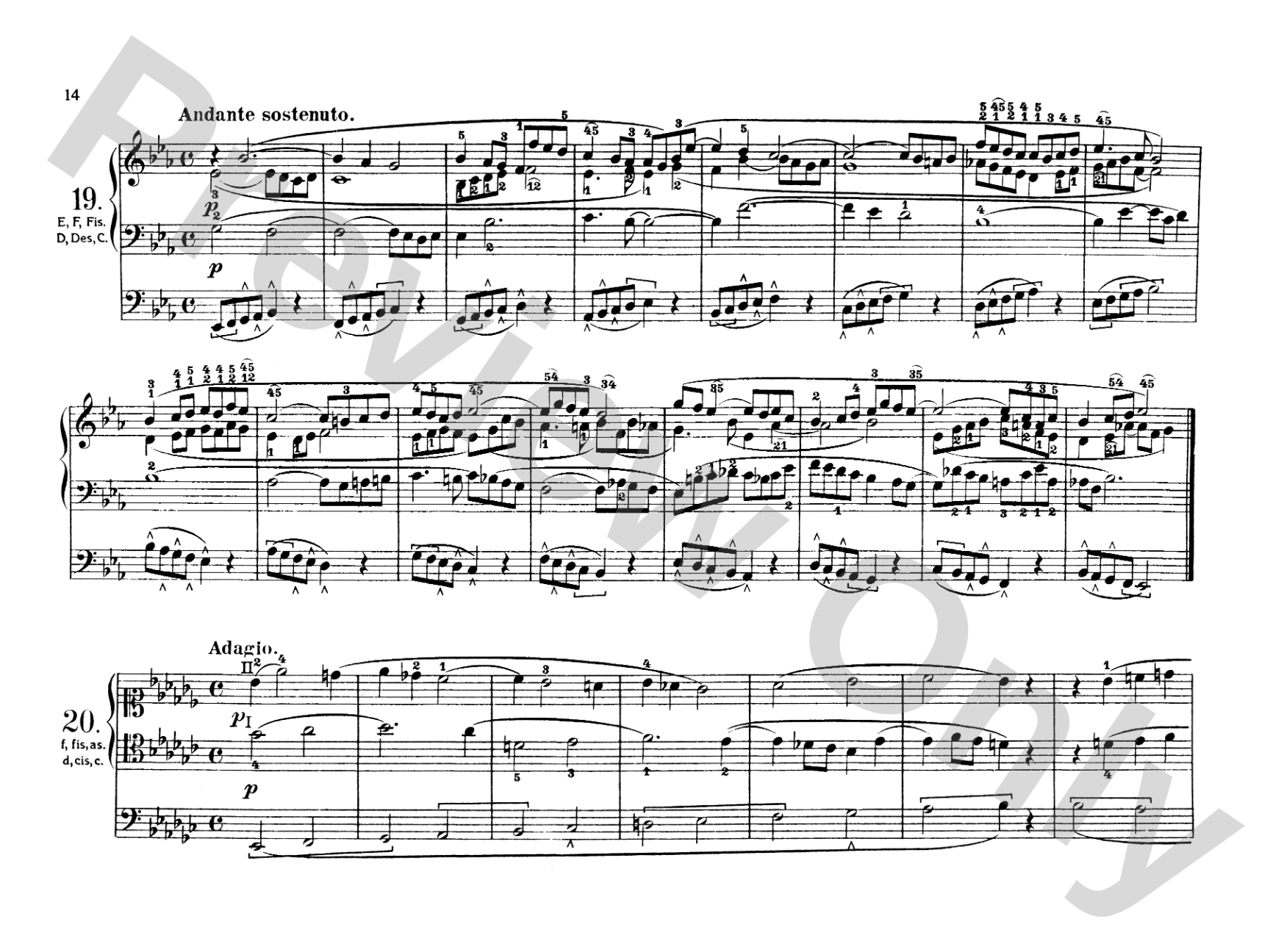 Schneider: Complete Pedal Studies, Op. 48 and 67: Organ Comb Bound Book