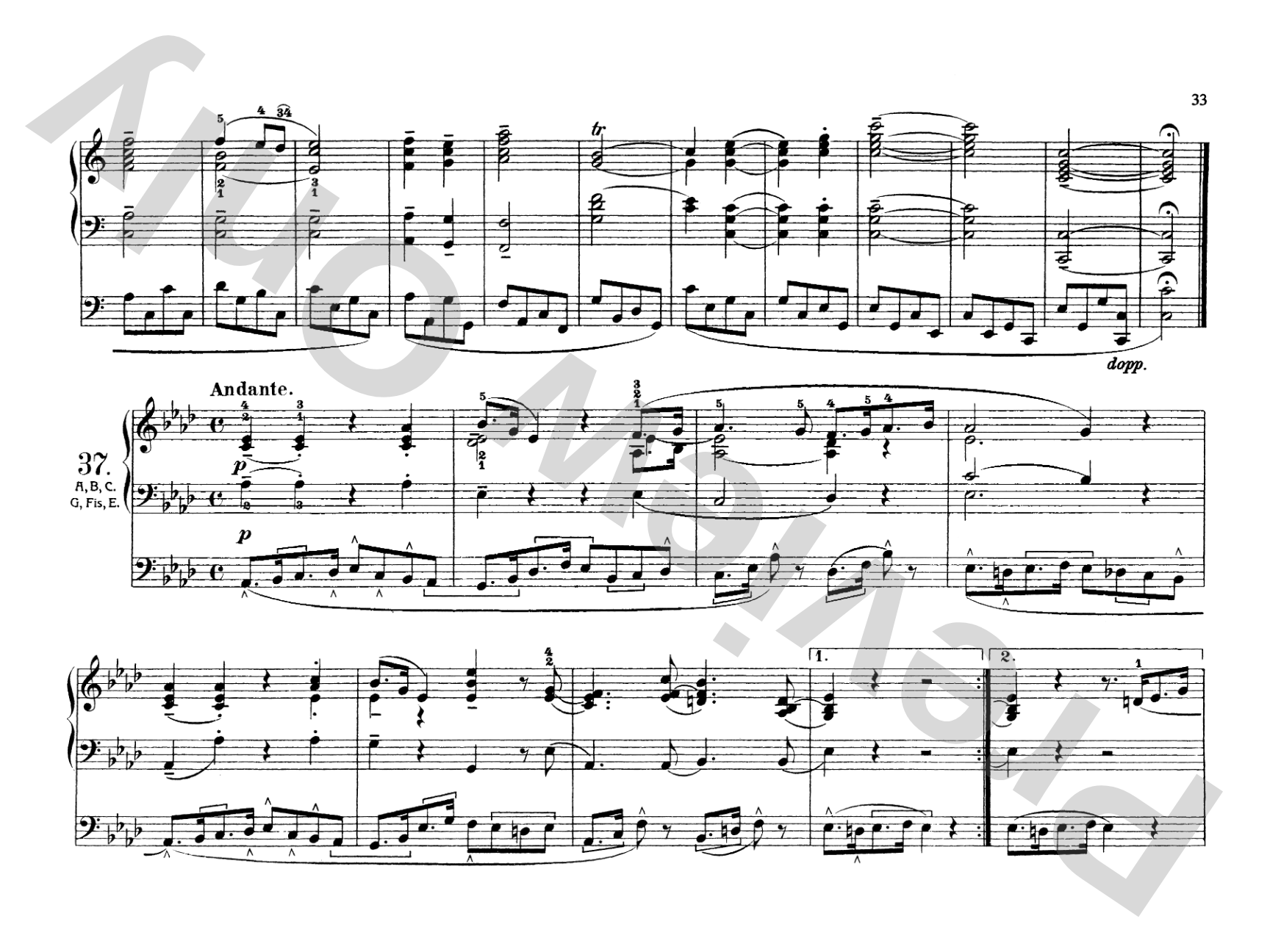 Schneider: Complete Pedal Studies, Op. 48 and 67: Organ Comb Bound Book