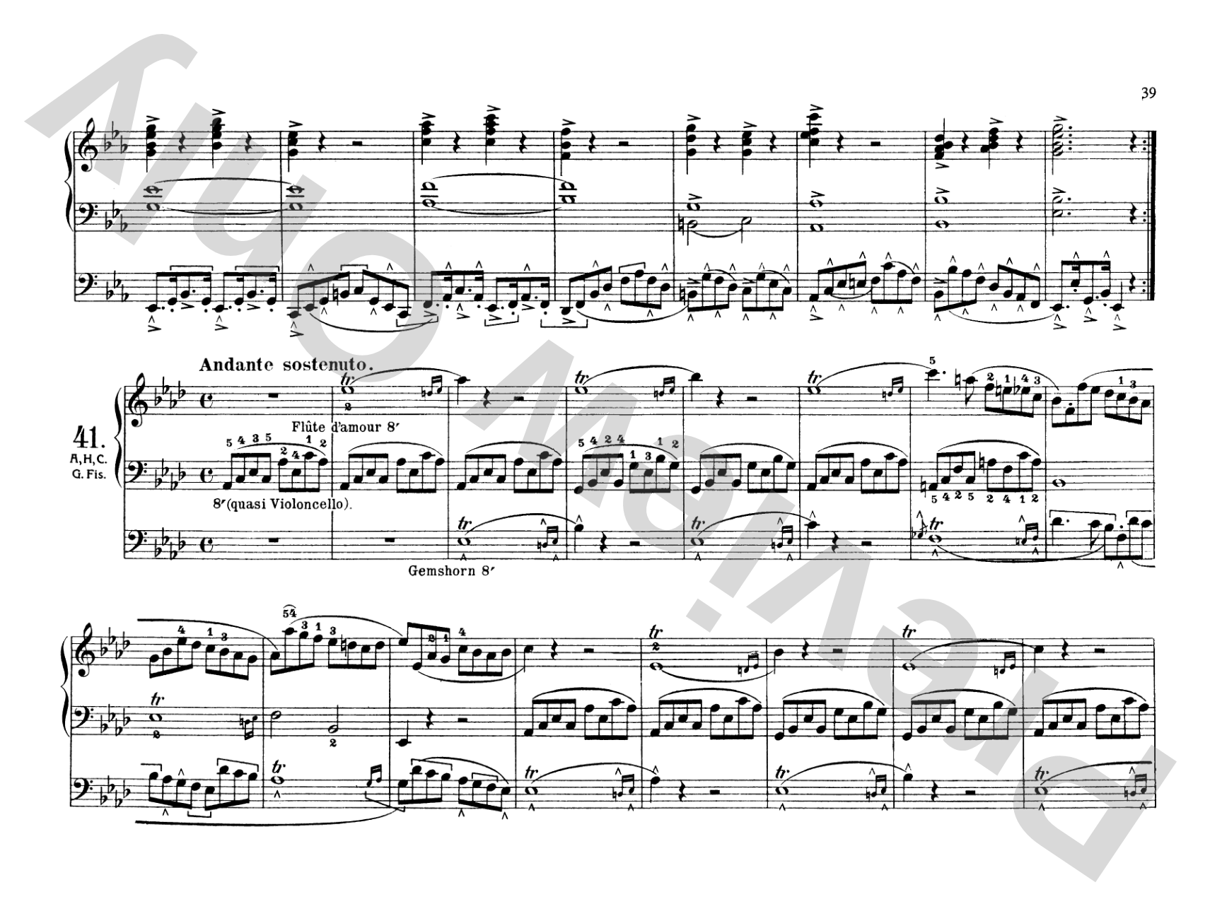 Schneider: Complete Pedal Studies, Op. 48 and 67: Organ Comb Bound Book