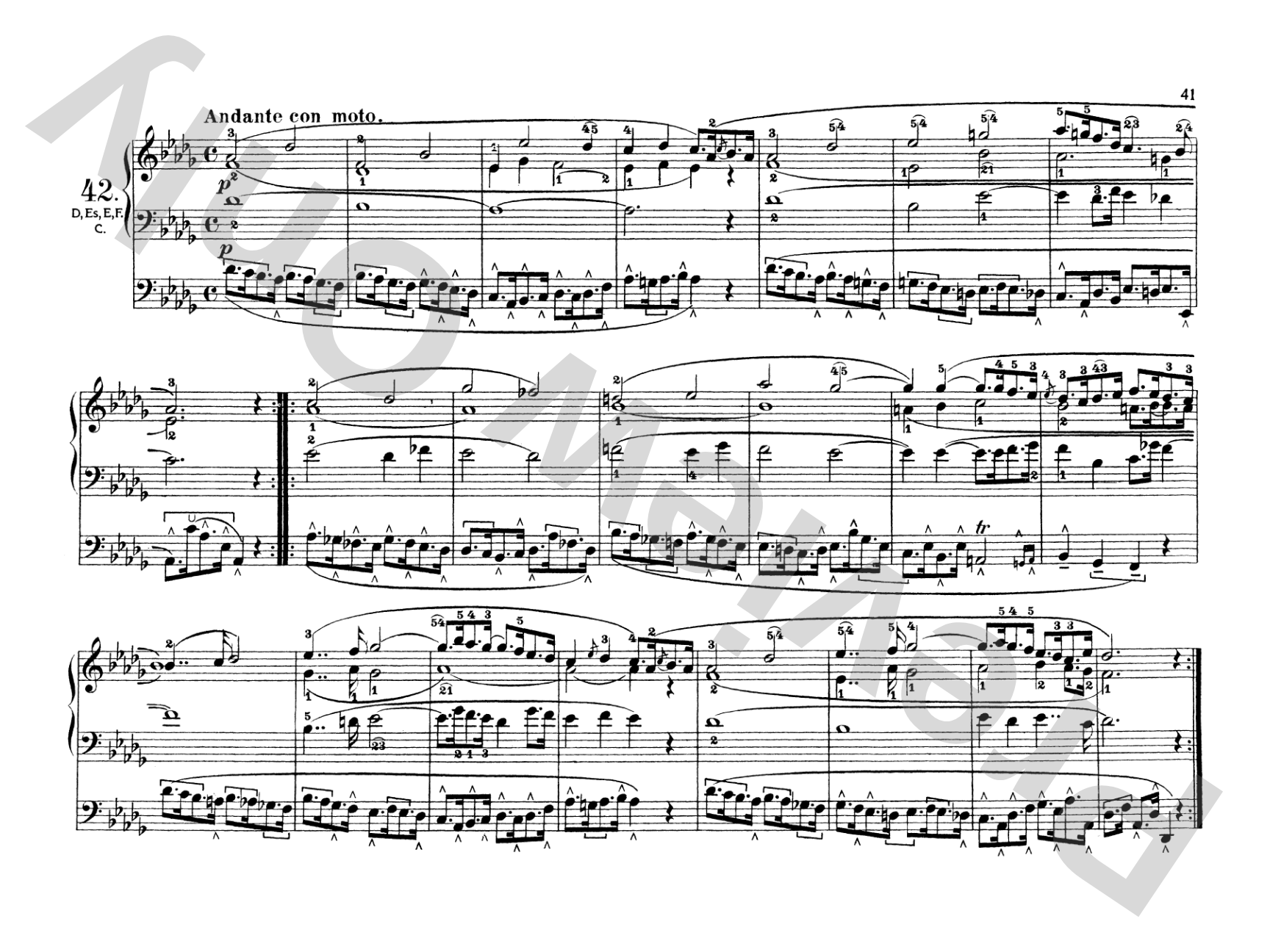 Schneider: Complete Pedal Studies, Op. 48 and 67: Organ Comb Bound Book