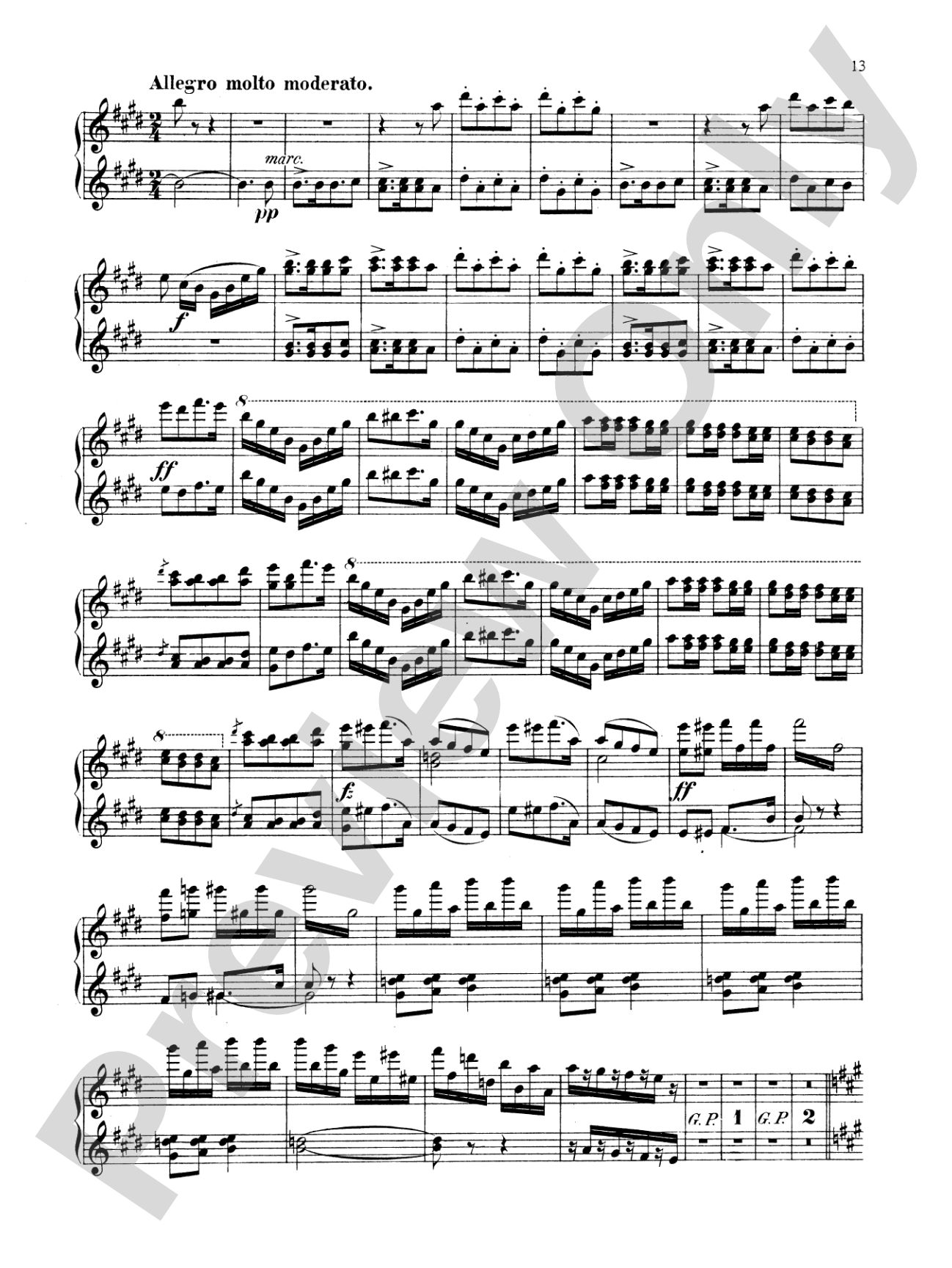 Strauss: Overtures: Piano Duet (1 Piano, 4 Hands) Book